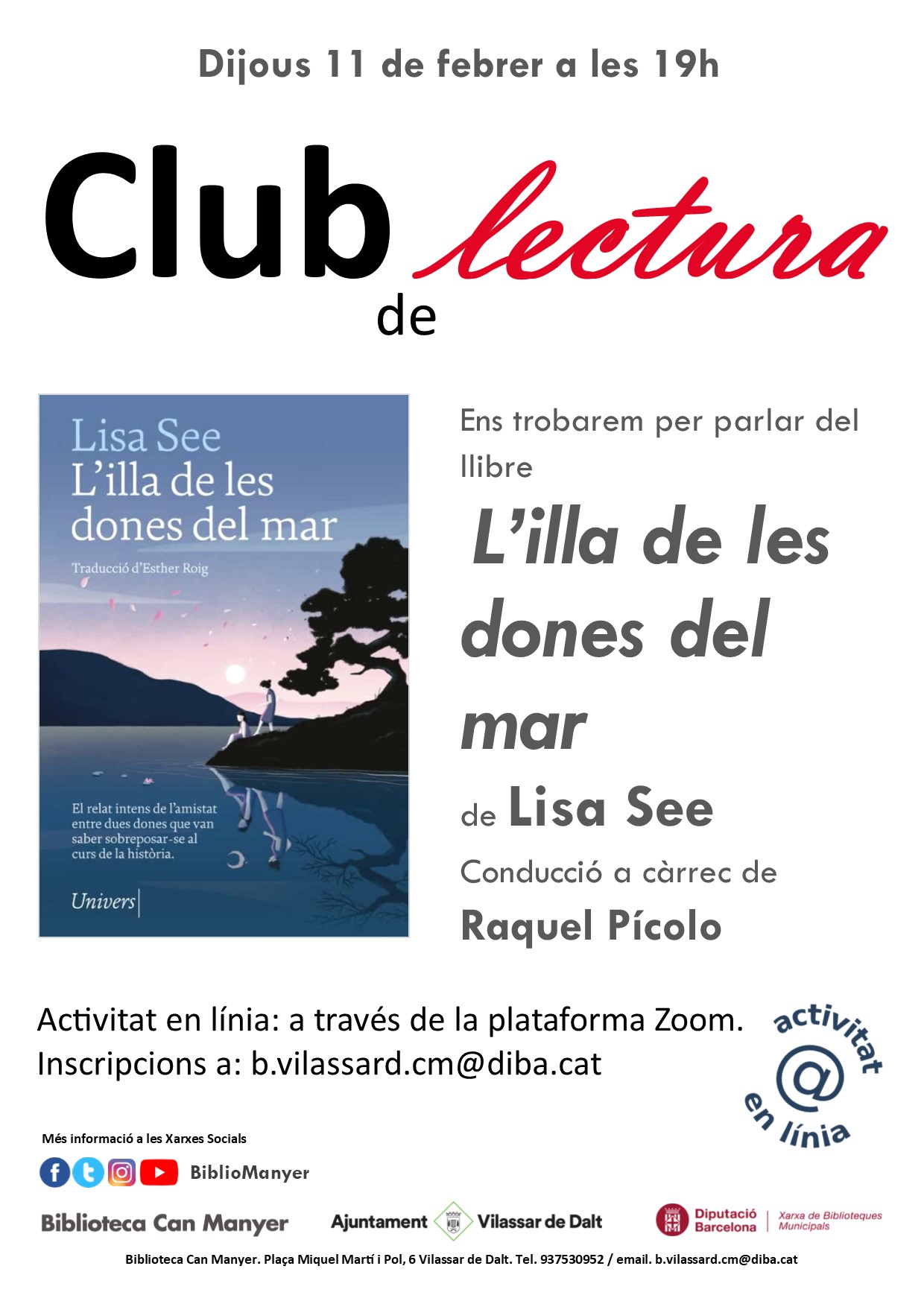 Club de lectura: L'illa de les dones del mar