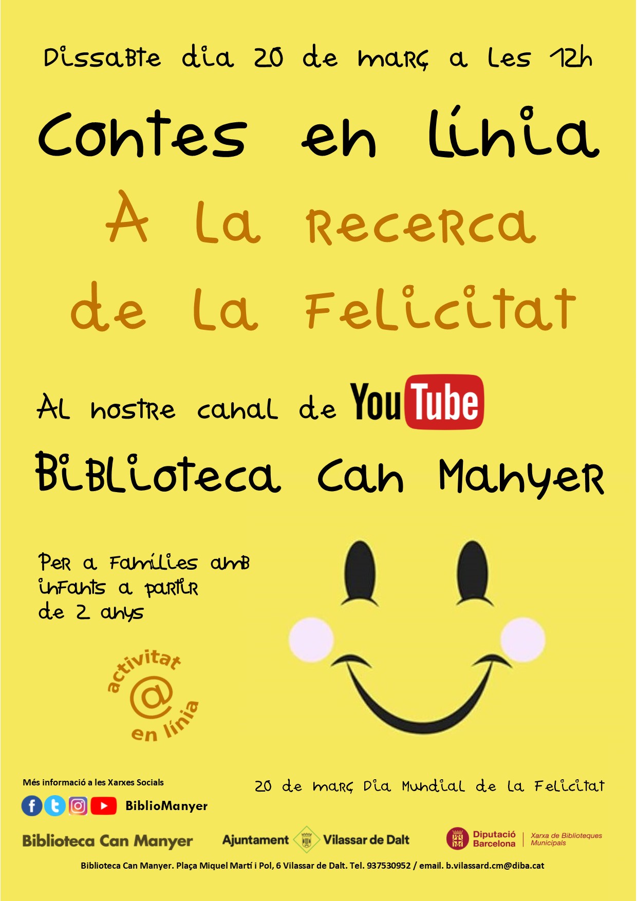 Contes en l&iacute;nia: A la recerca de la felicitat 