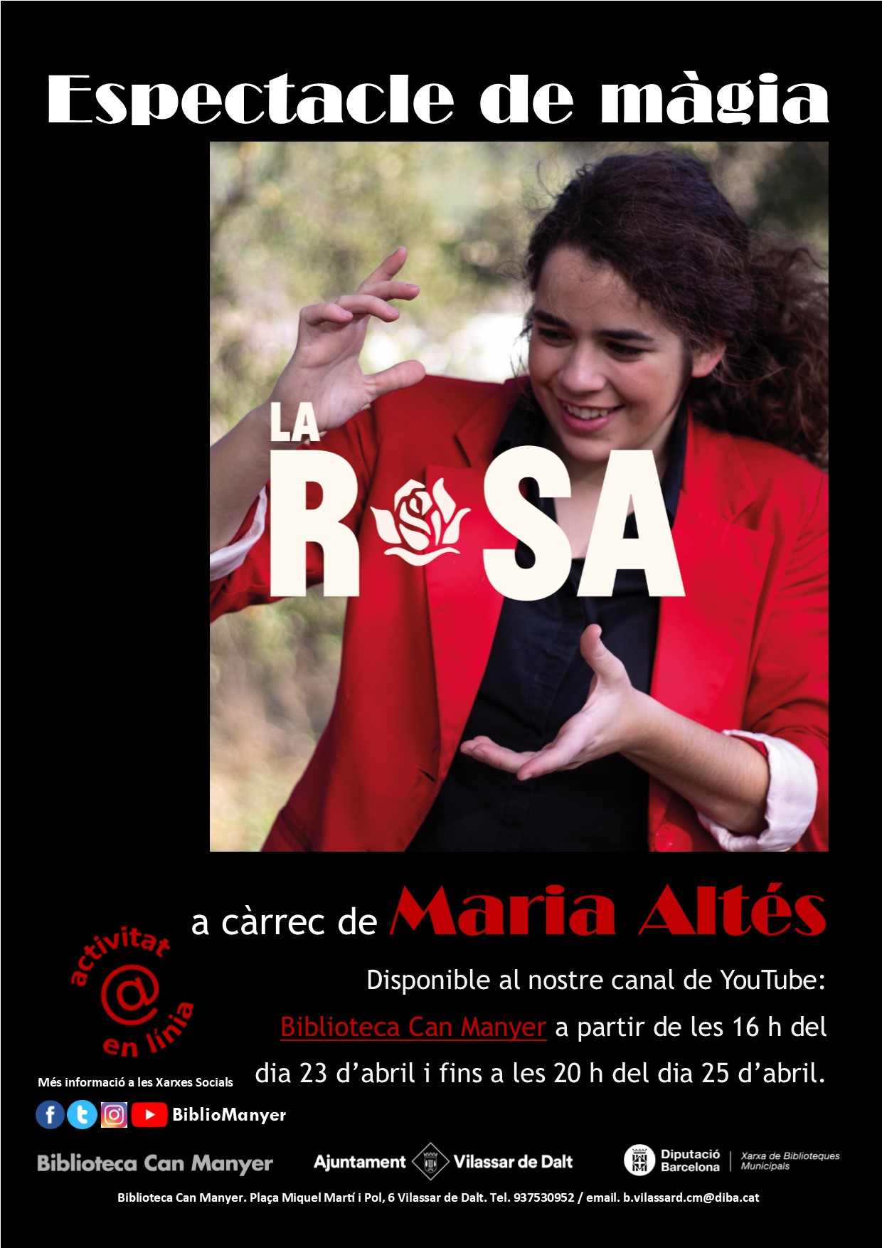 Espectacle de m&agrave;gia: La rosa