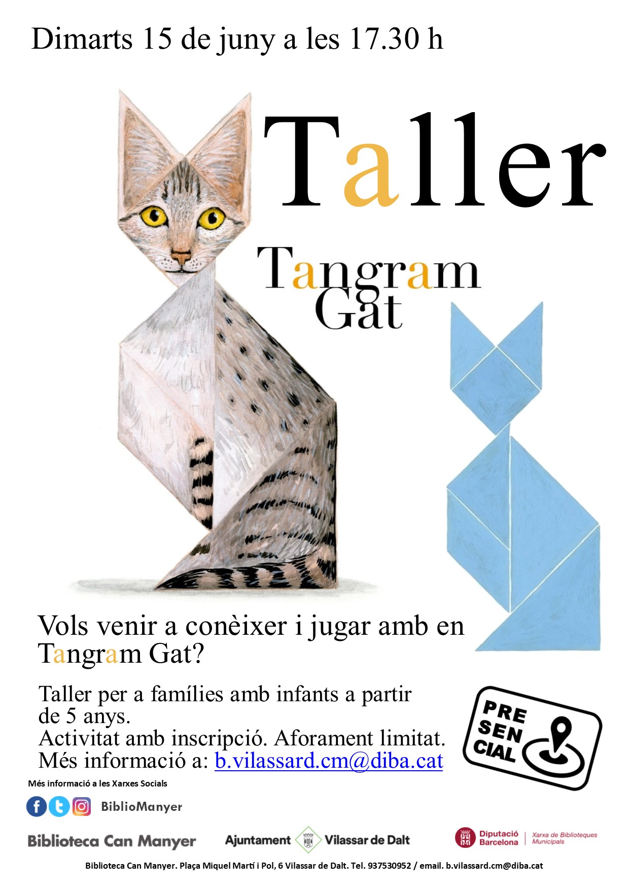 Taller familiar: Tangram gat