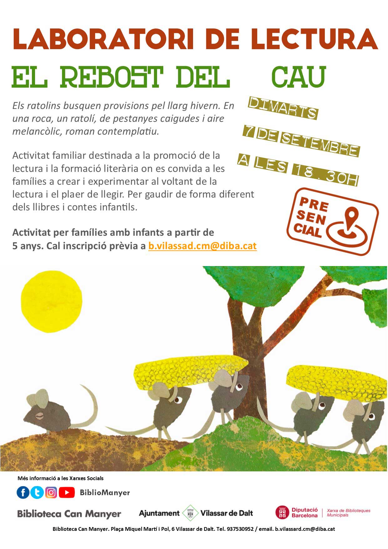 Laboratori de lectura: El rebost del cau