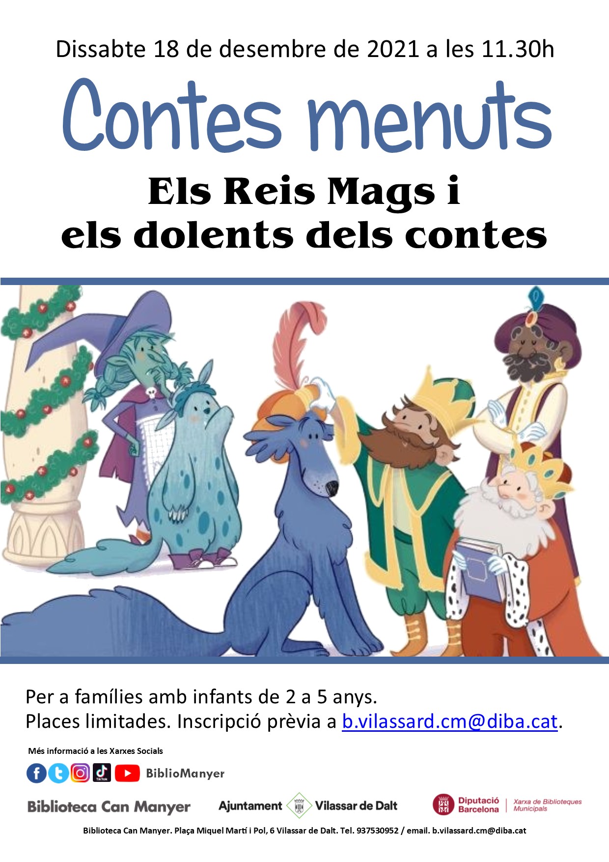 Contes menuts: Els reis mags i els dolents dels contes