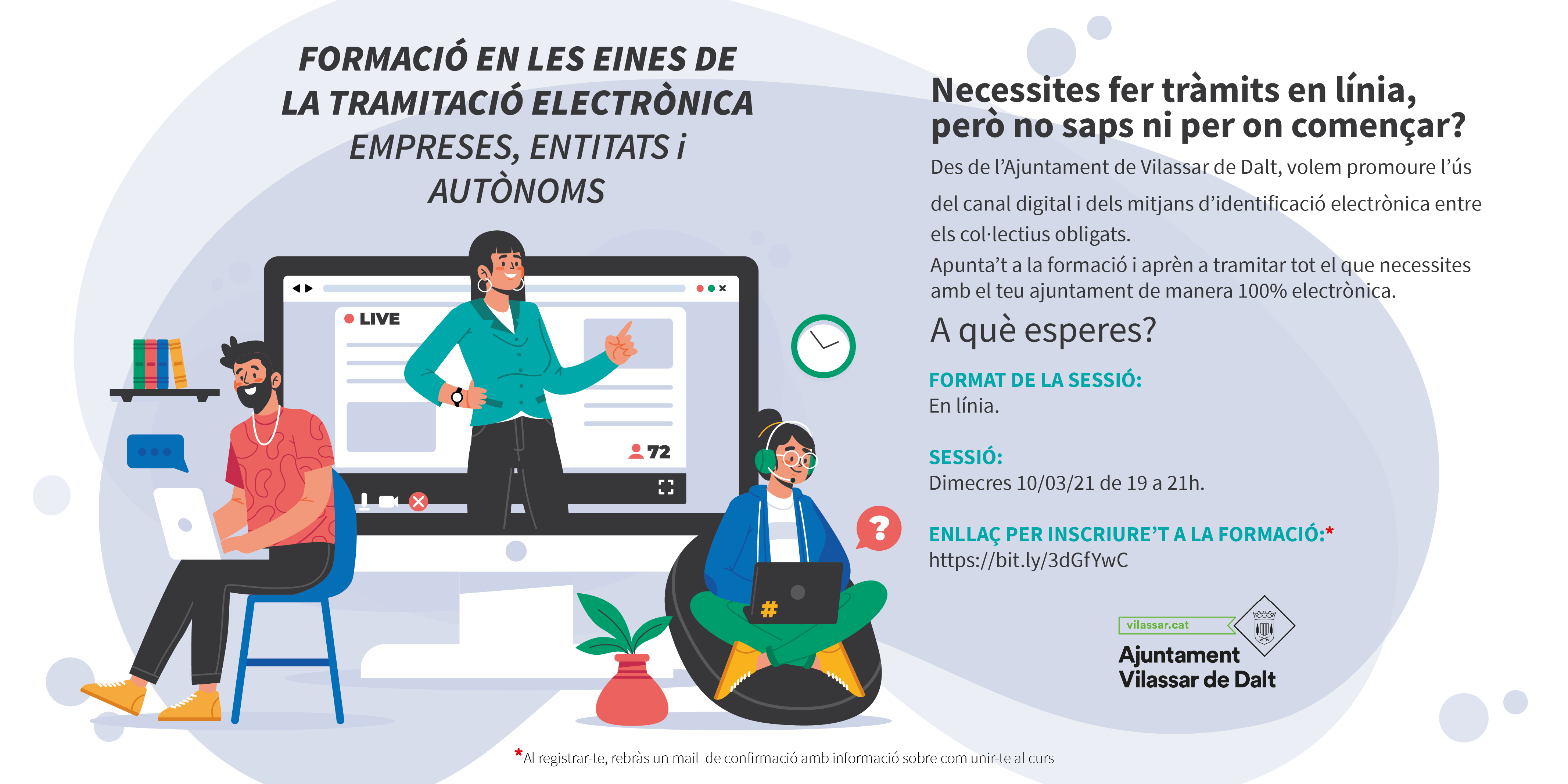 Formaci&oacute; en les eines de tramitaci&oacute; electr&ograve;nica per a empreses, aut&ograve;noms i entitats