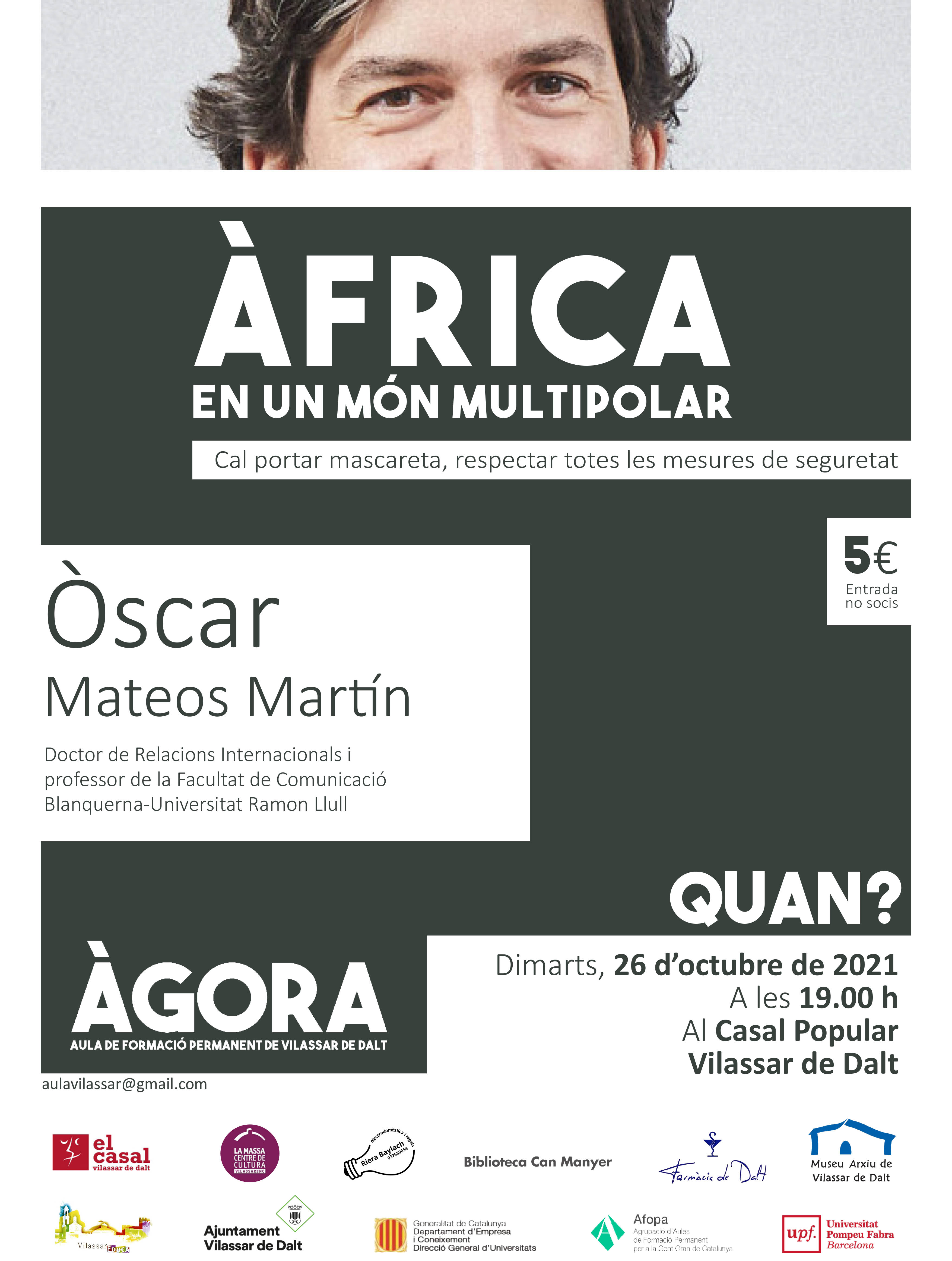 &Agrave;gora Vilassar: &Agrave;frica en un m&oacute;n multipolar