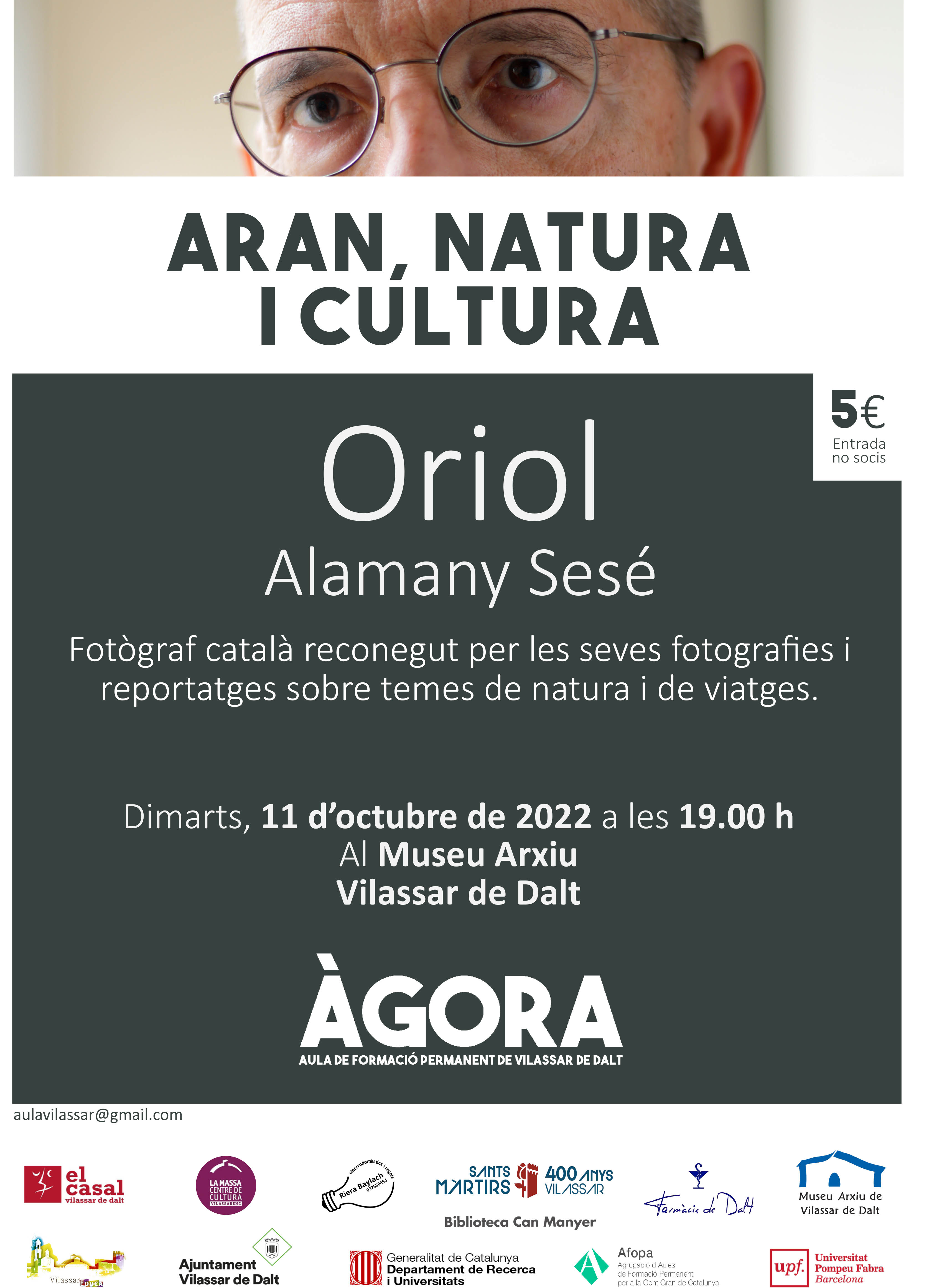 Àgora Vilassar: Aran, natura i cultura