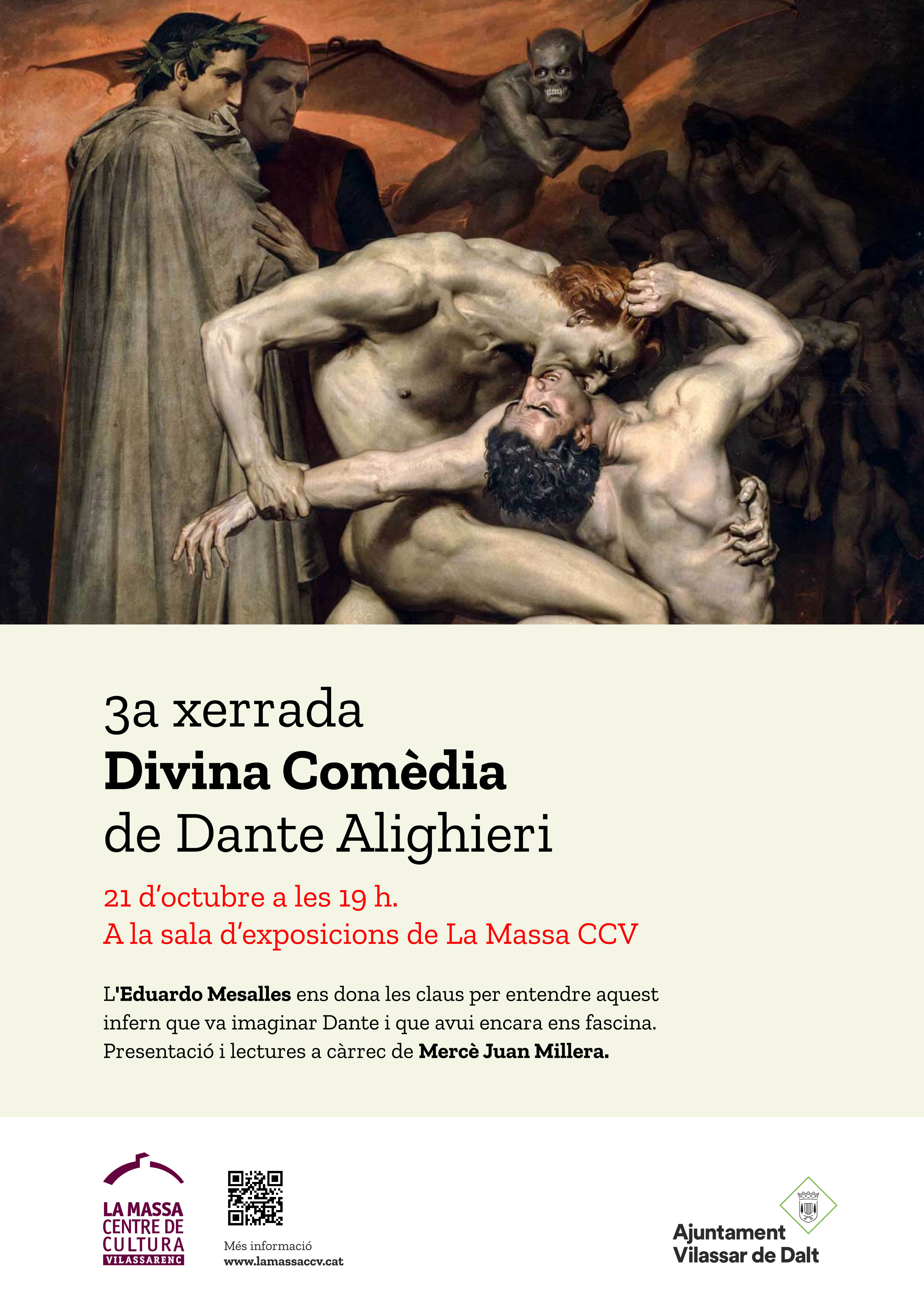 Divina Comèdia de Dante Alighieri. 3a xerrada