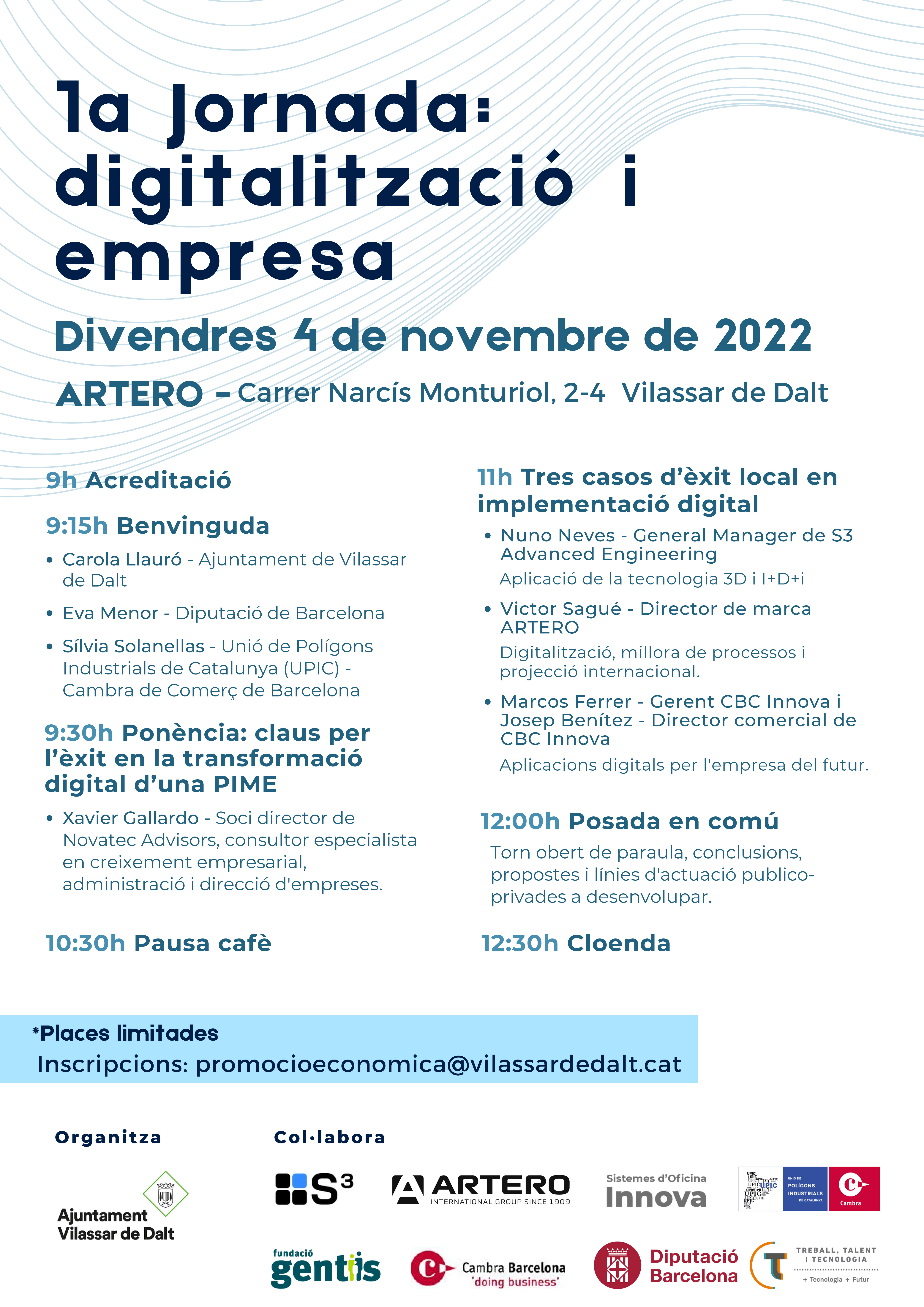 1a Jornada de digitalització i empresa