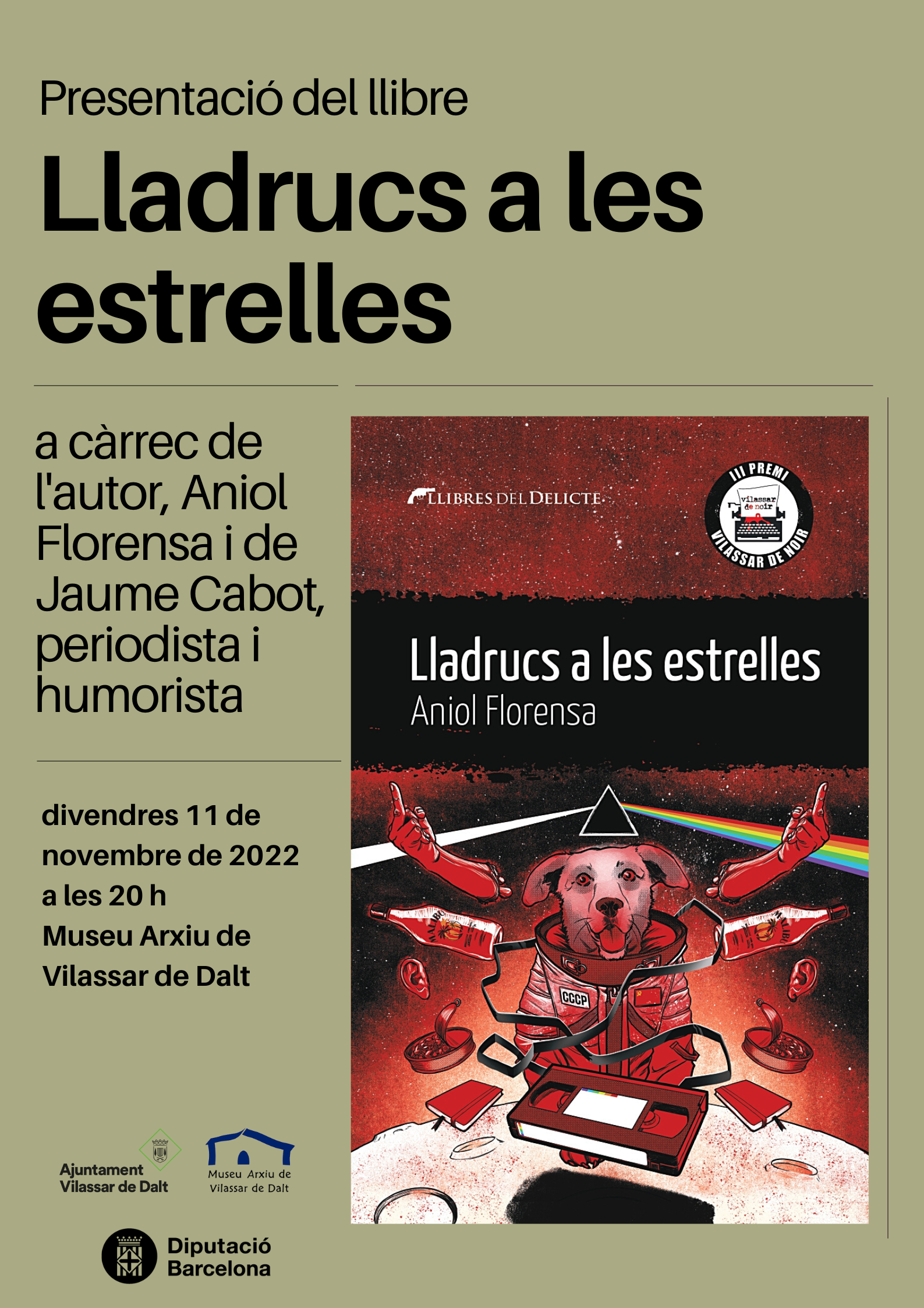 Presentació del llibre 'Lladrucs a les estrelles'