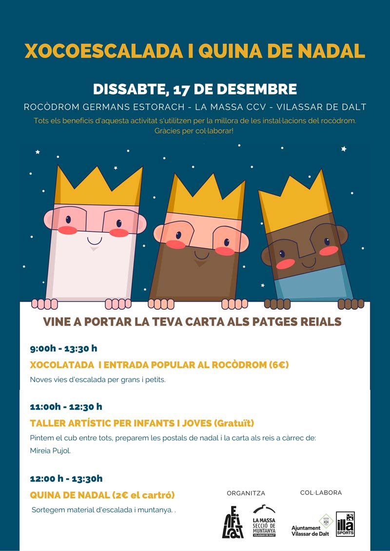 Xocoescalada i Quina de Nadal