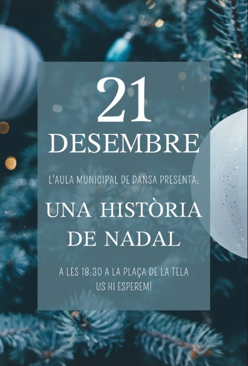 Representació de Nadal de l'Aula de Dansa