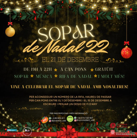 Sopar de Nadal a can Pons