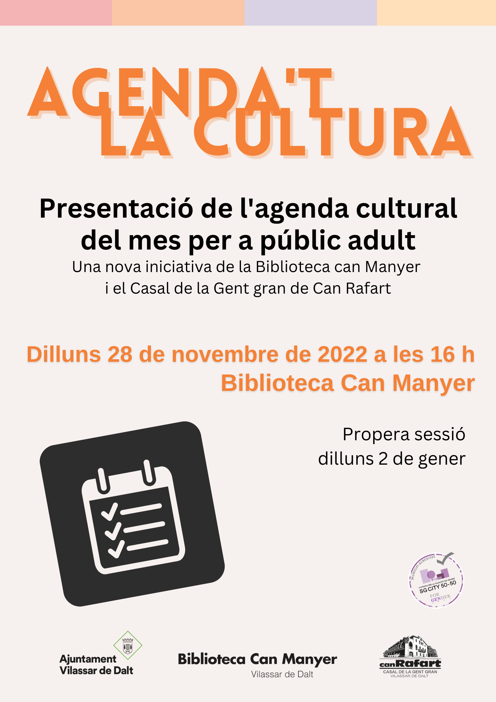 Agenda't la cultura