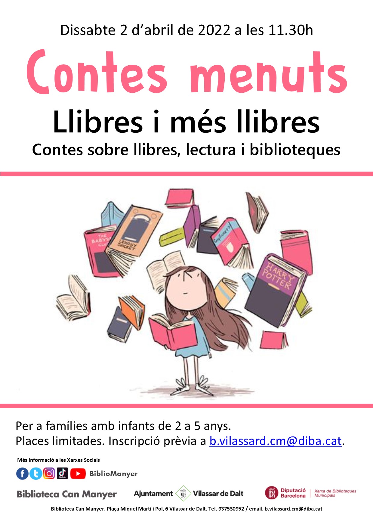 Contes menuts: Llibres i m&eacute;s llibres