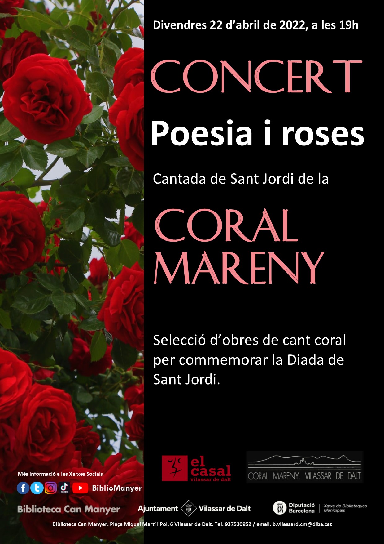 Concert: Poesia i roses