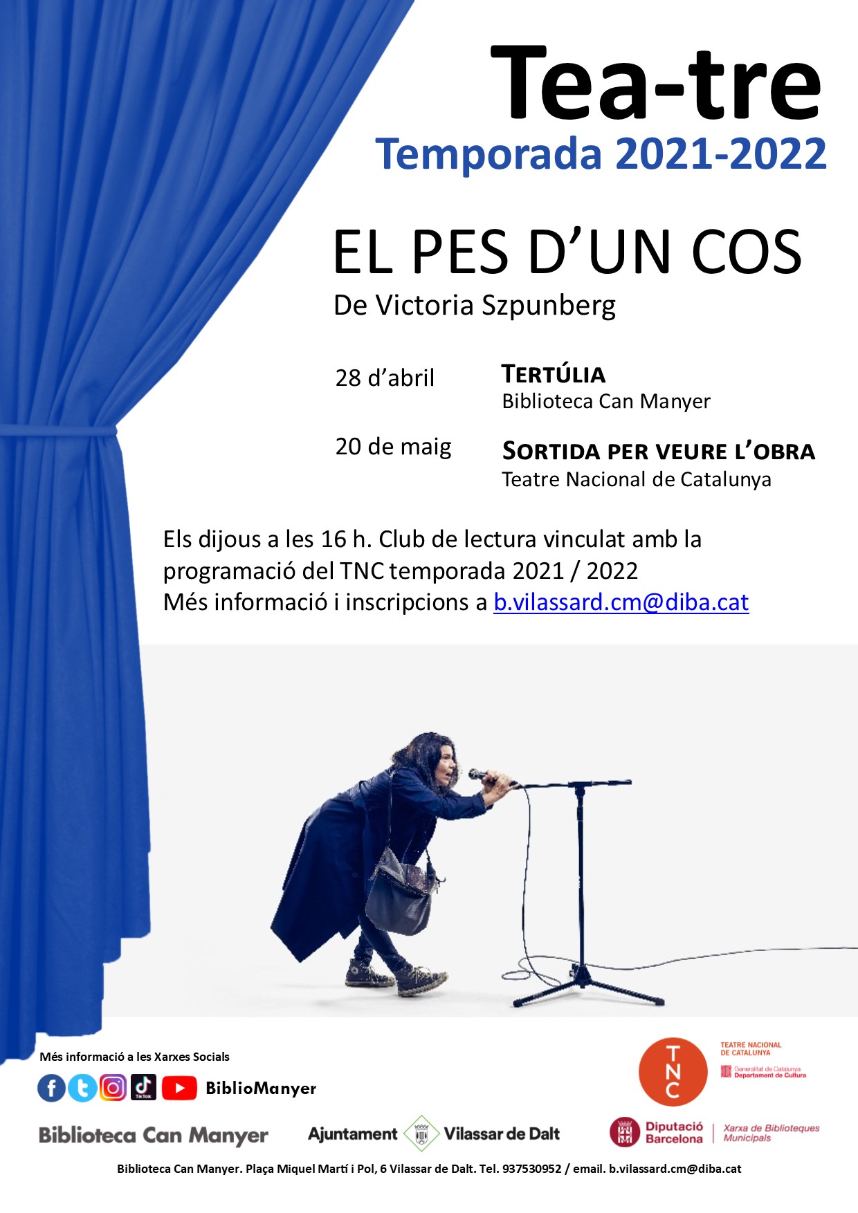 Tea-tre: El pes d'un cos