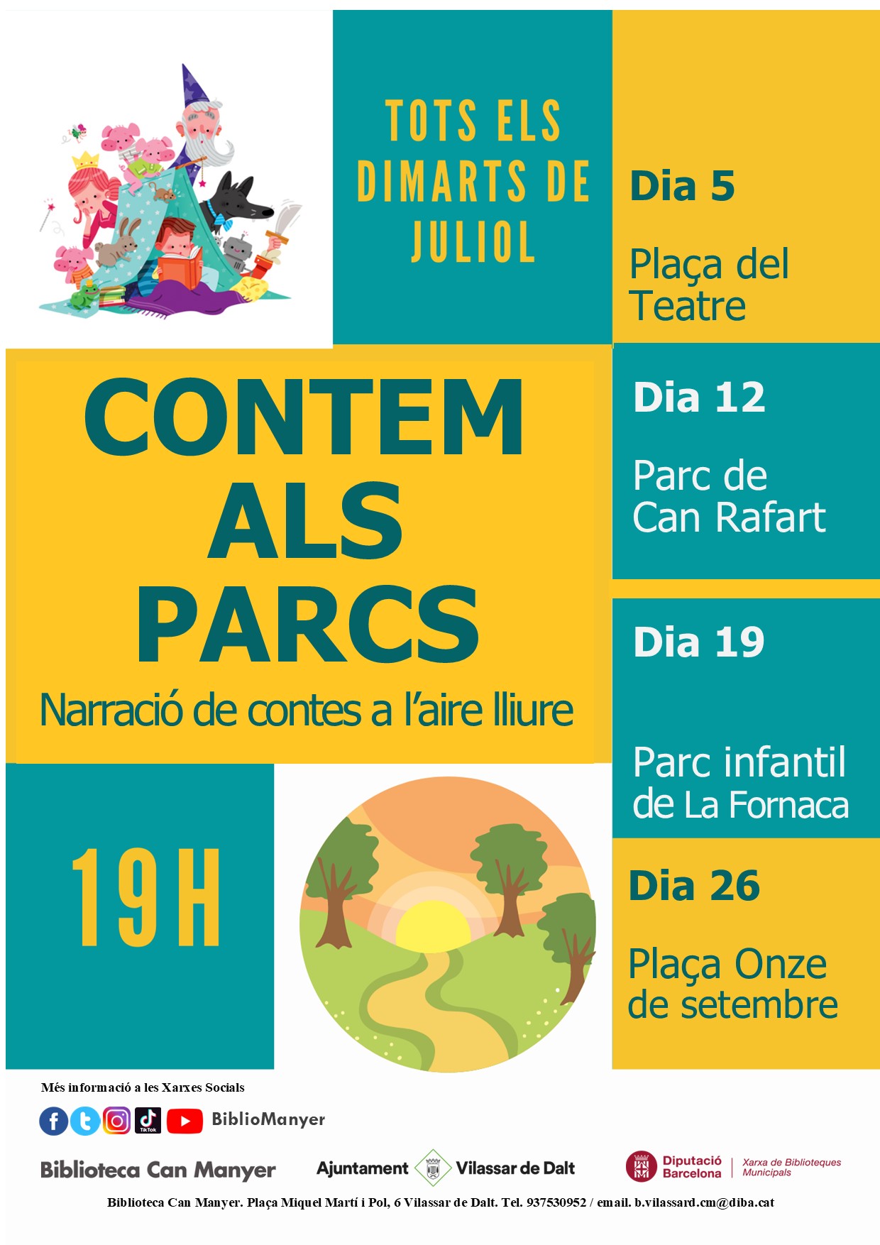 Contem als parcs
