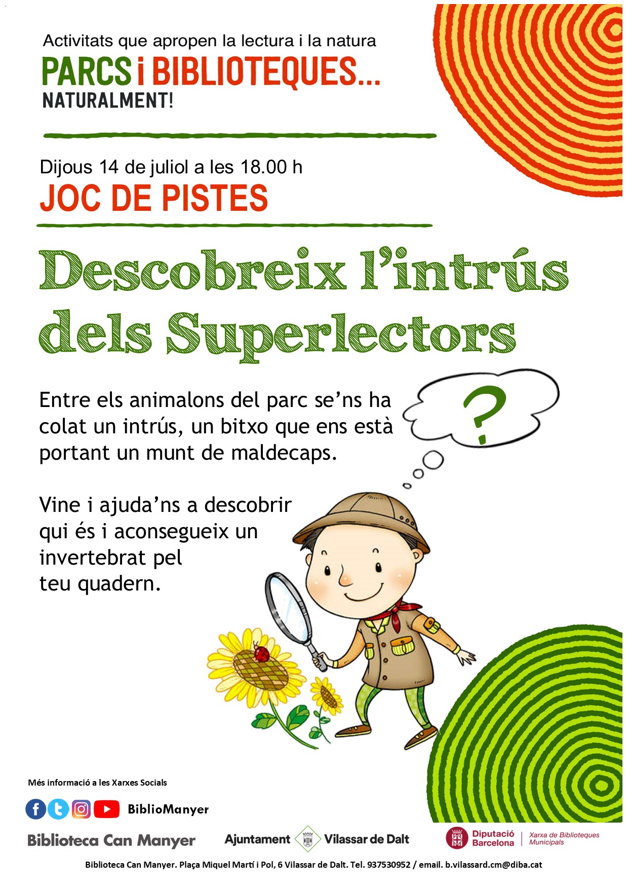 Joc de pistes: Descobreix l'intrús dels Superlectors