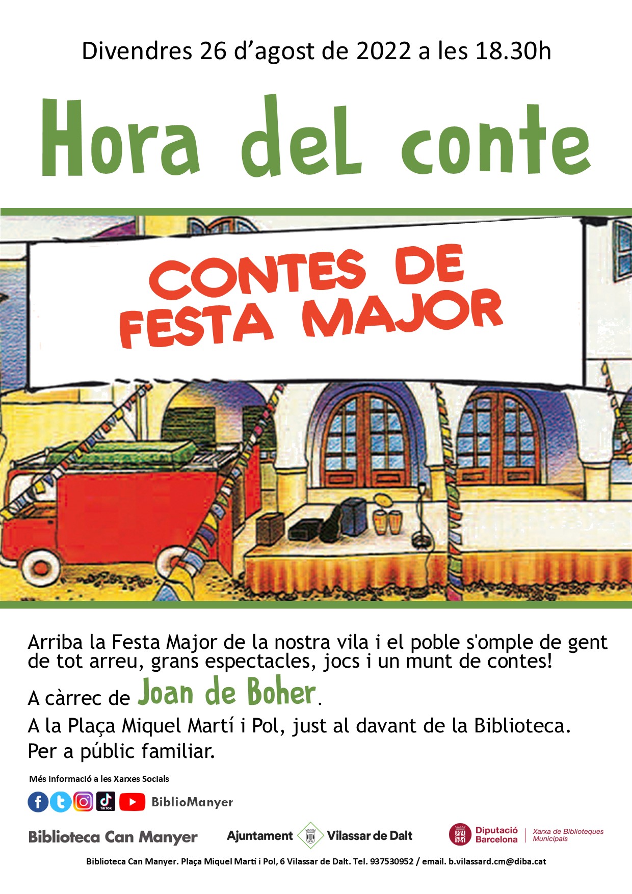 Sants Genís 22: Contes de Festa Major