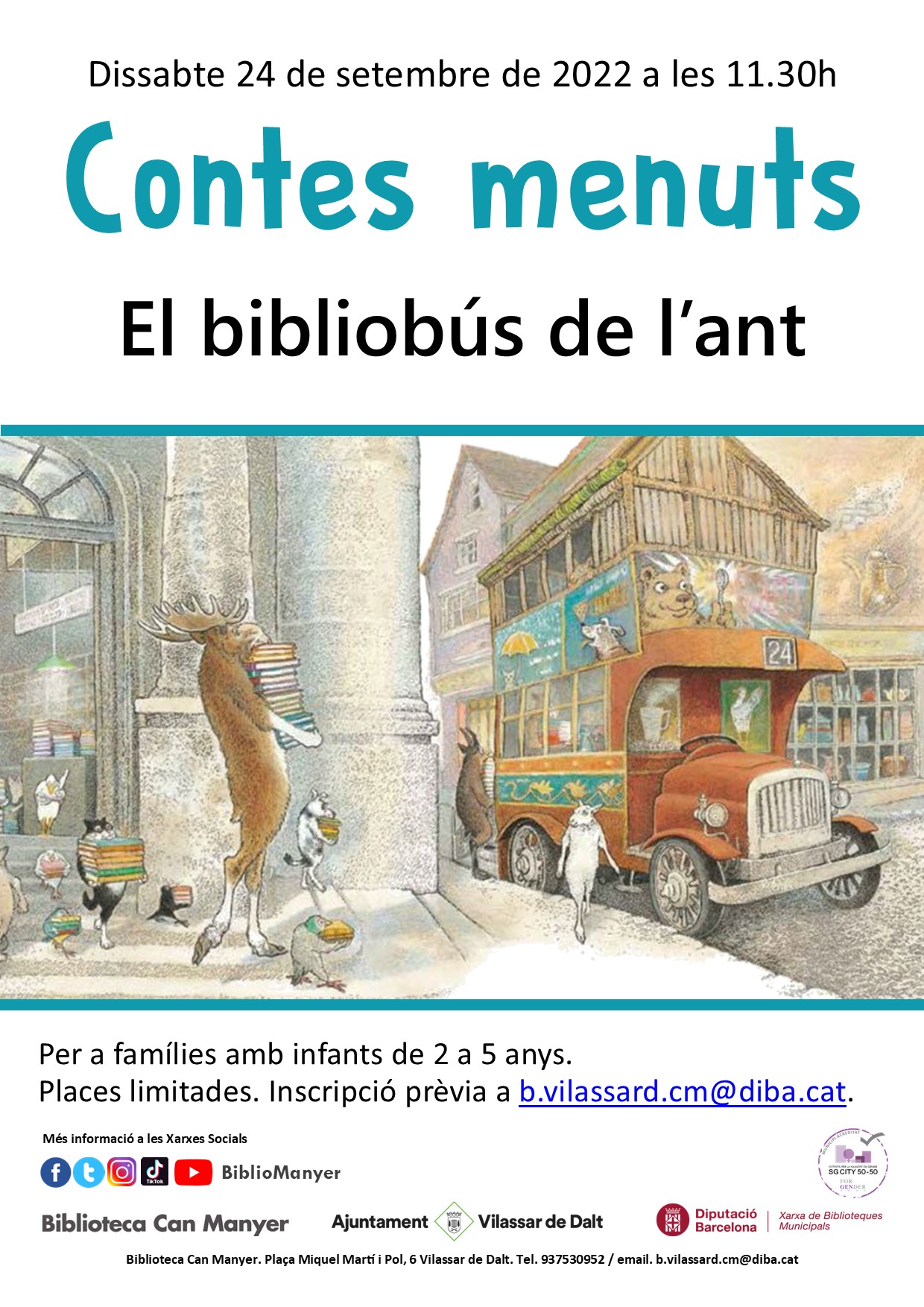 Contes menuts: El bibliobús de l'ant