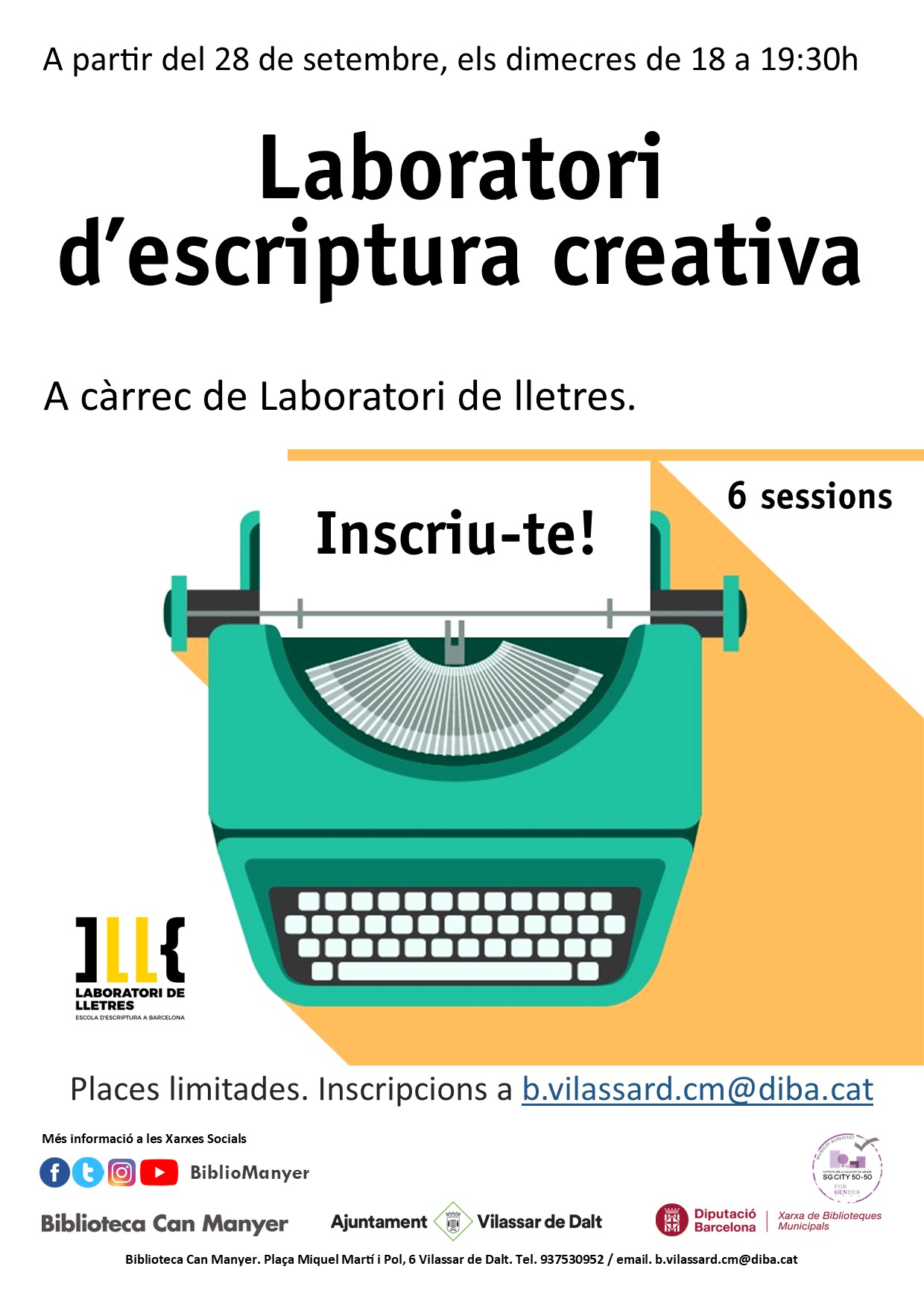 Laboratori d'escriptura creativa