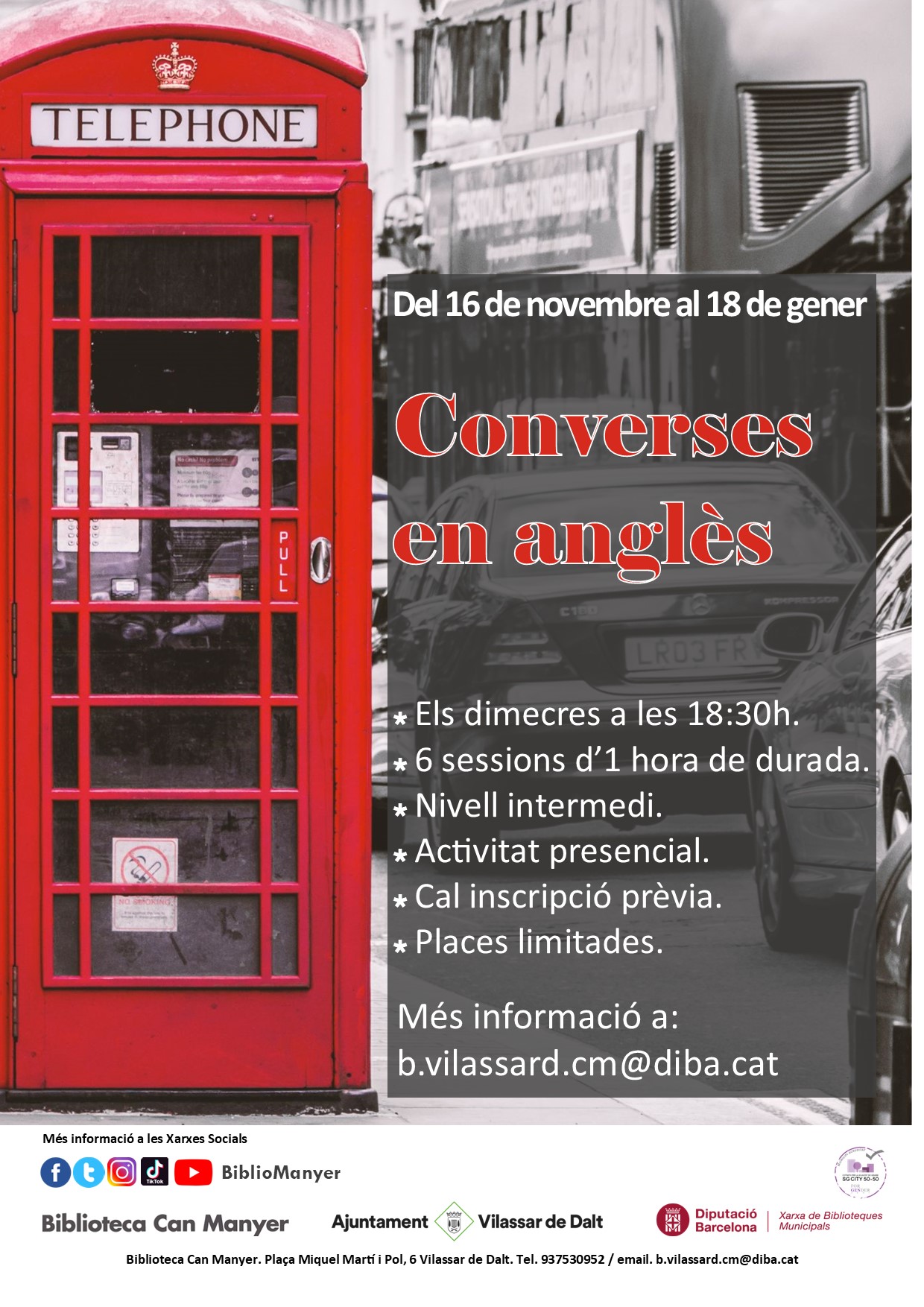 Converses en anglès