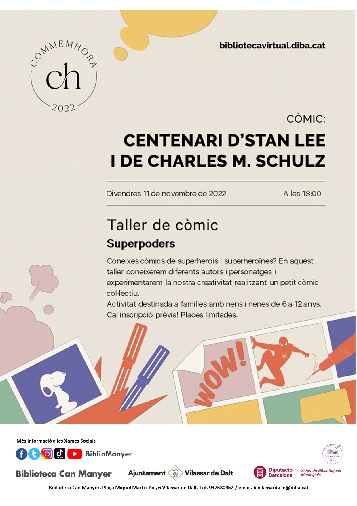 Taller de còmic: Superpoders