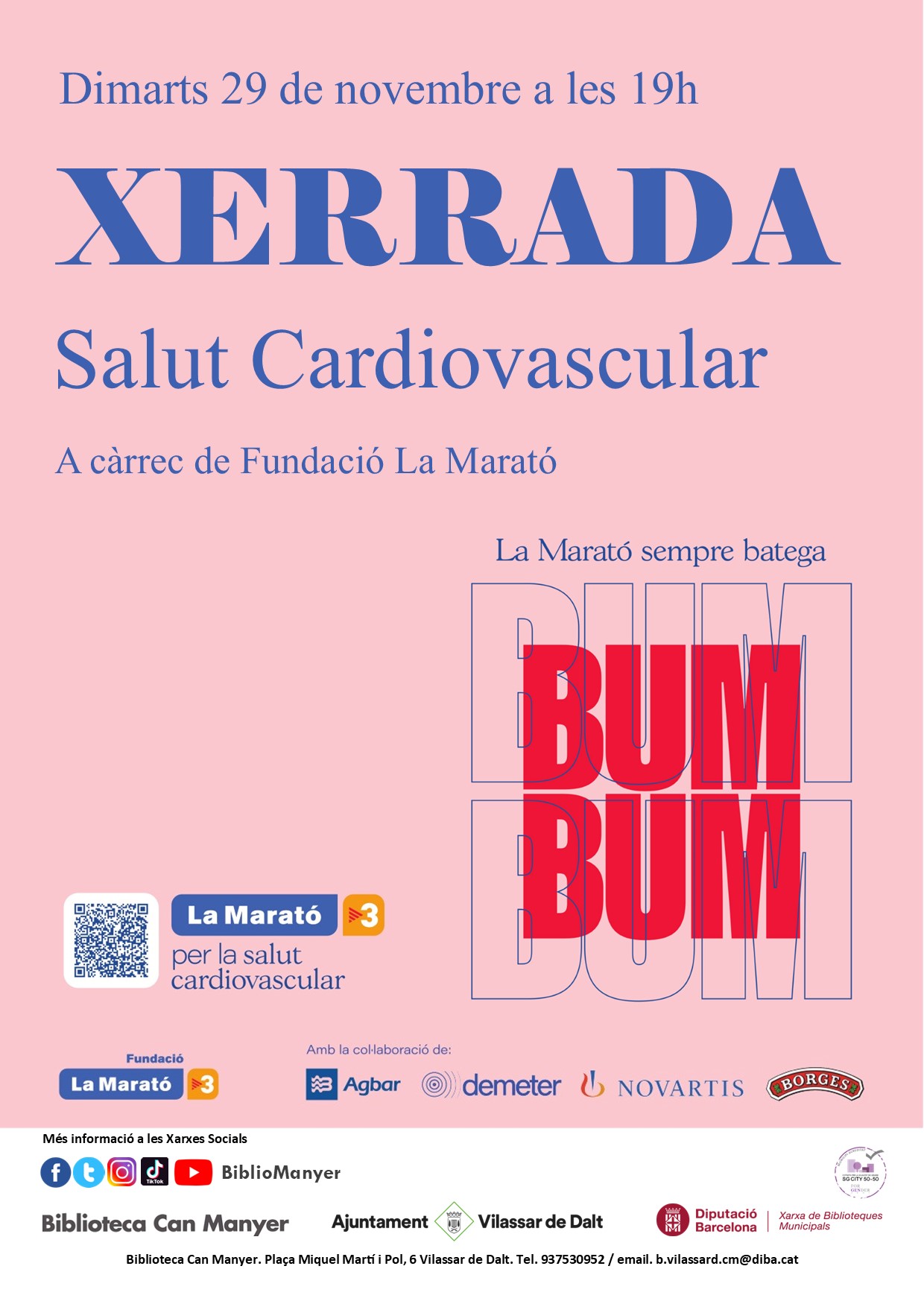 Xerrada La Marató: Salut cardiovascular