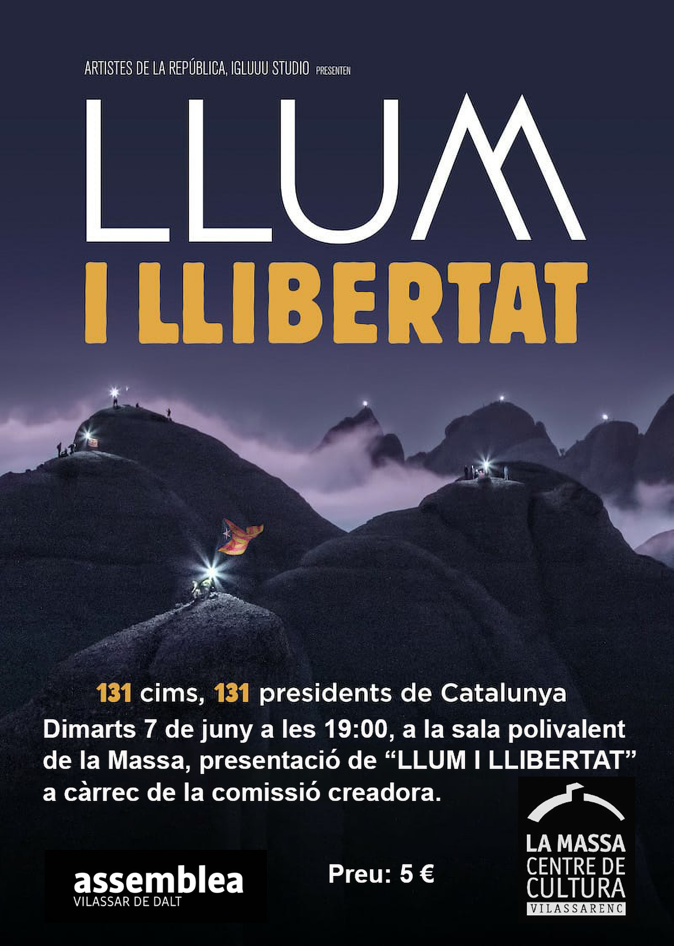 Presentació de l'audiovisual 'Llum i llibertat'