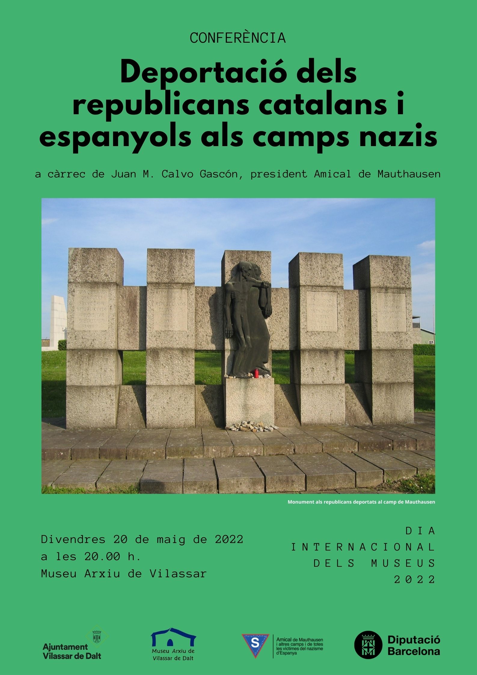 Confer&egrave;ncia: Deportaci&oacute; dels republicans catalans i espanyols als camps nazis