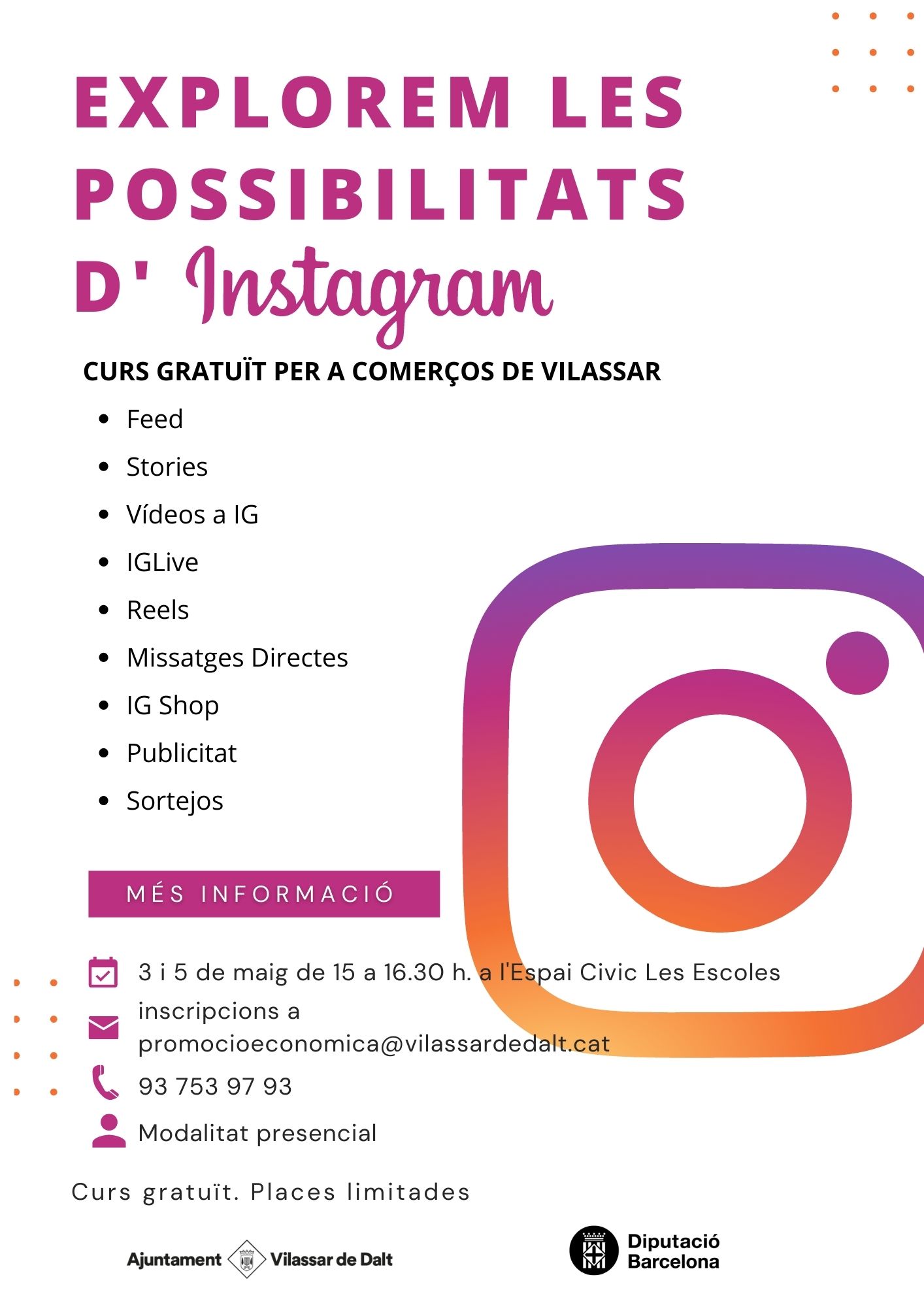 Explorem les possibilitats d'Instagram