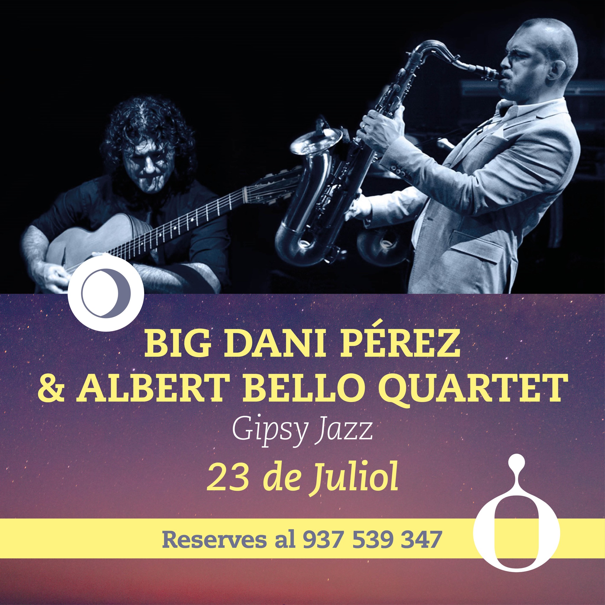 Nits d'emocions: Big Dani Pérez & Albert Bello Quartet