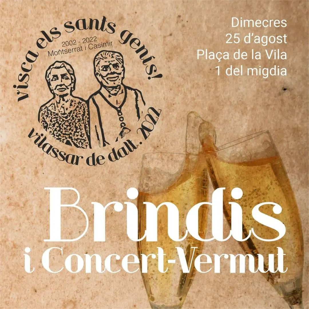 Sants Genís 22: Brindis de Festa Major i concert-vermut