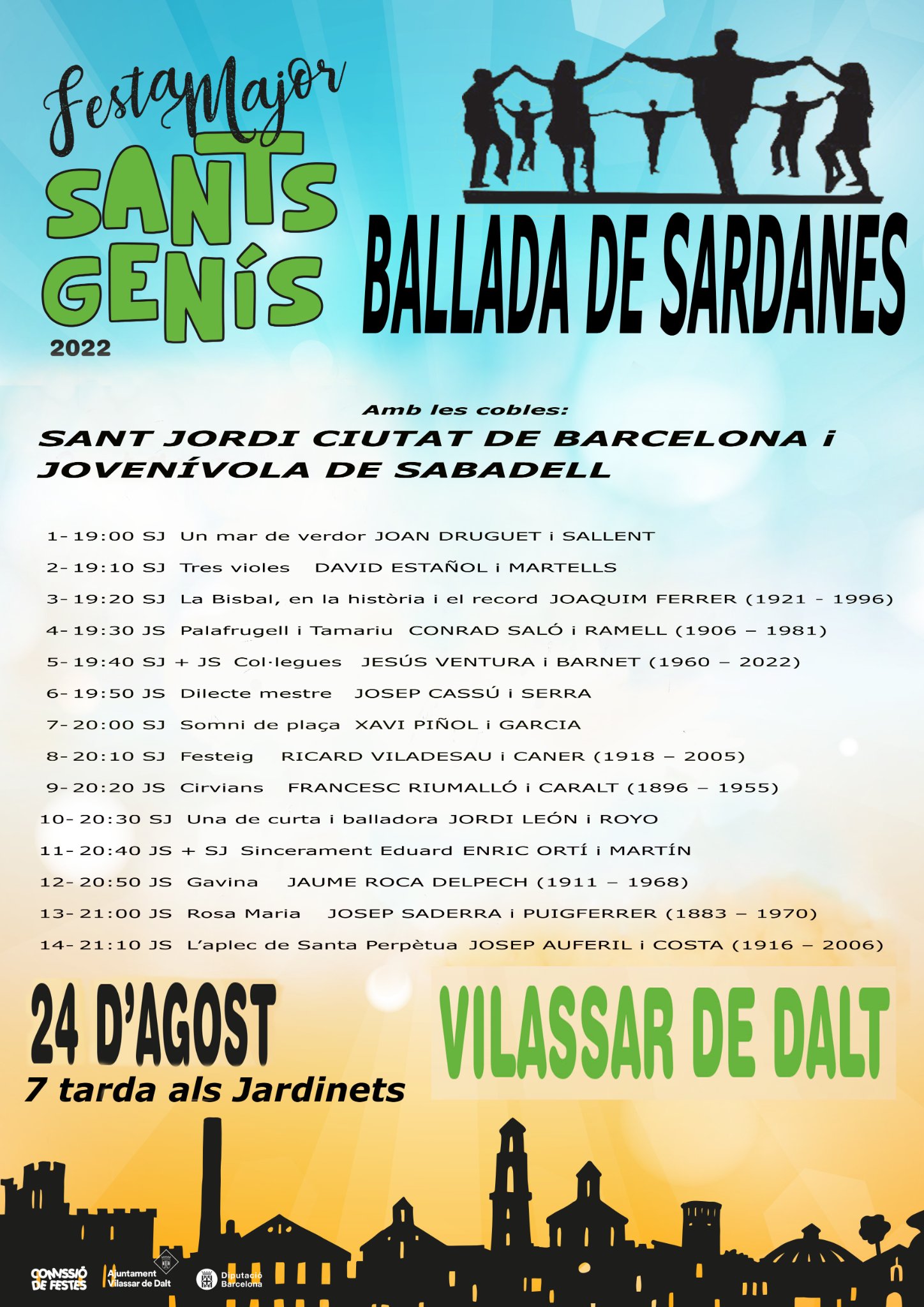 Sants Genís 22: Ballada de Sardanes