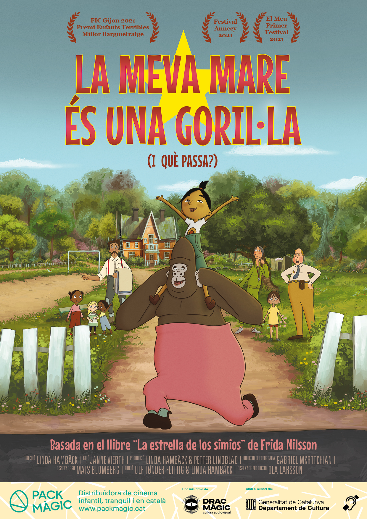 Cinema familiar en catal&agrave;: La meva mare &eacute;s una goril&middot;la