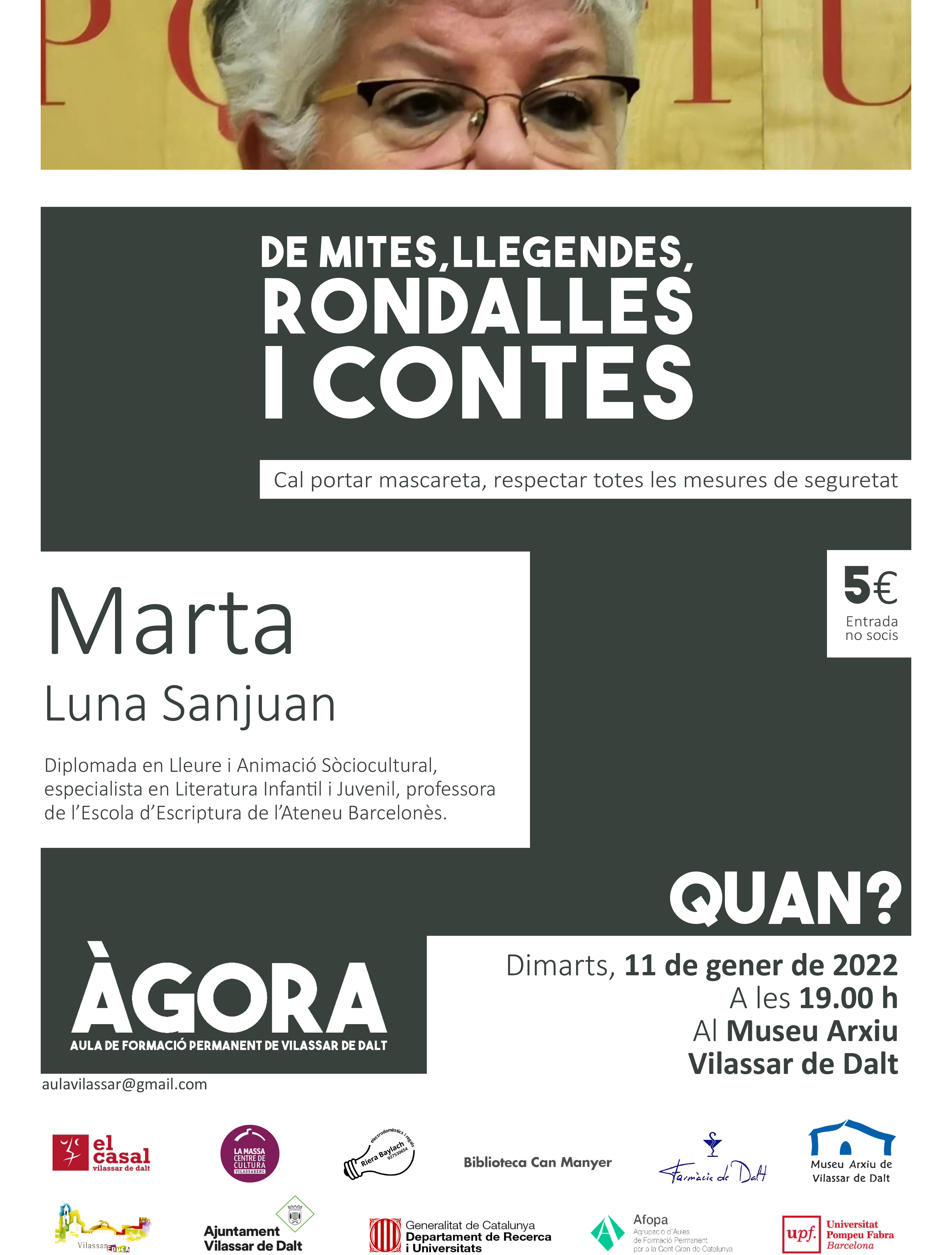 &Agrave;gora Vilassar: De mites, llegendes, rondalles i contes