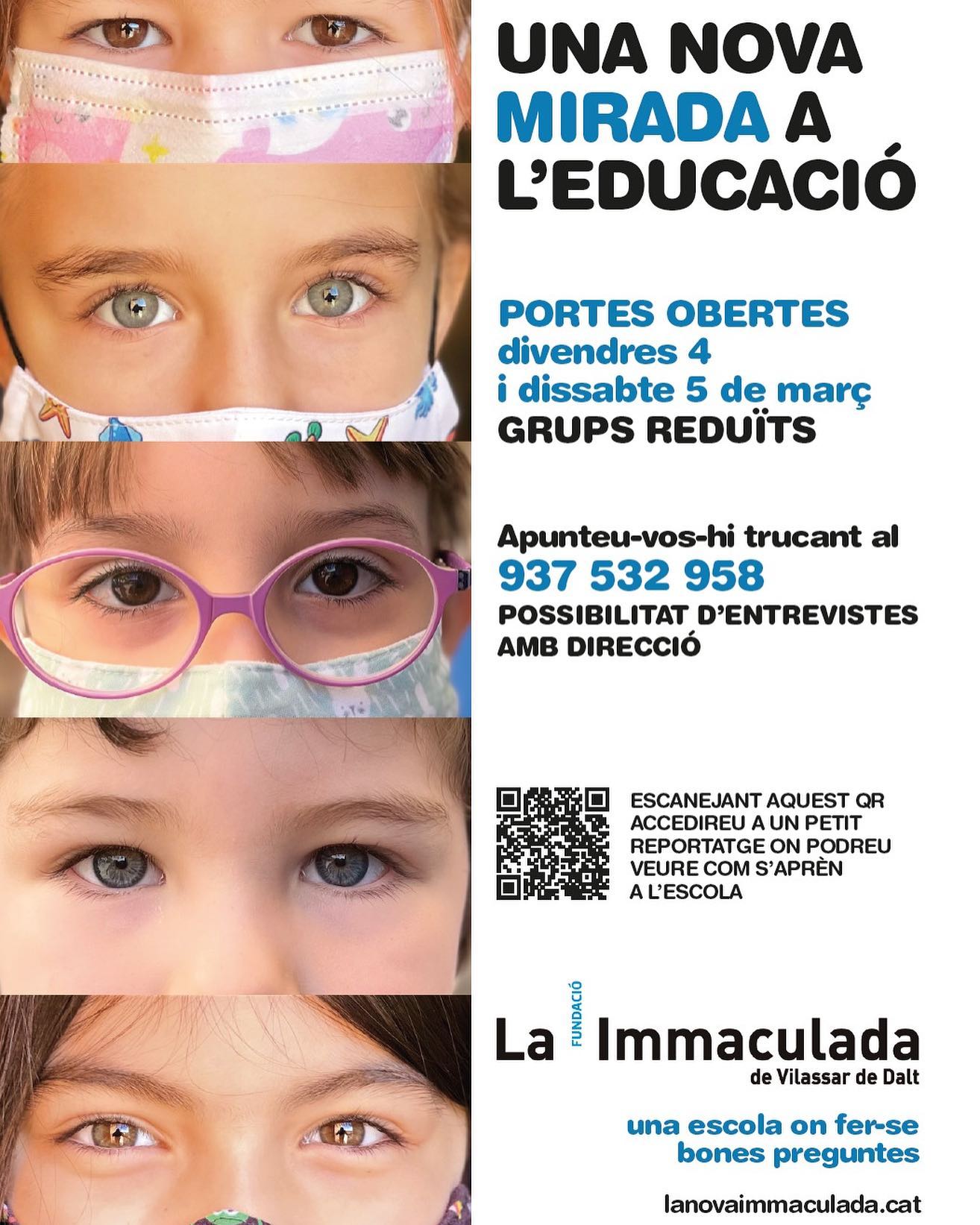 Portes obertes a l'Escola La Immaculada