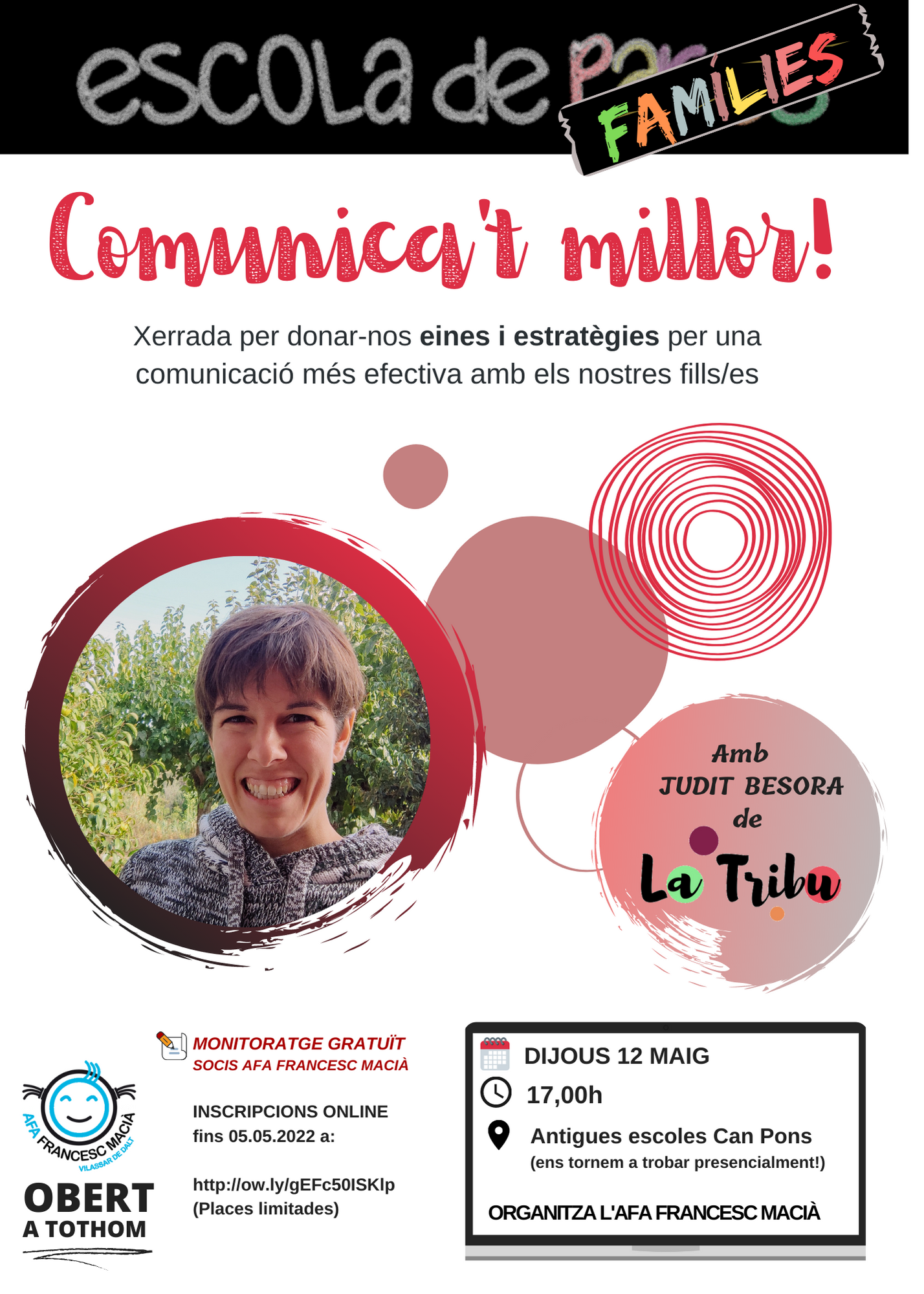 Escola de fam&iacute;lies: Comunica't millor