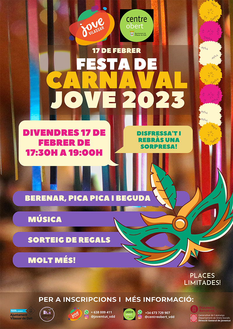 Festa de Carnaval Jove 2023