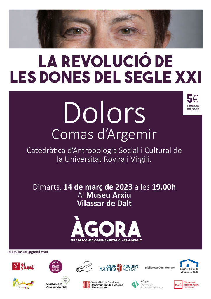 8M. Àgora Vilassar: La revolució de les dones del segle XXI