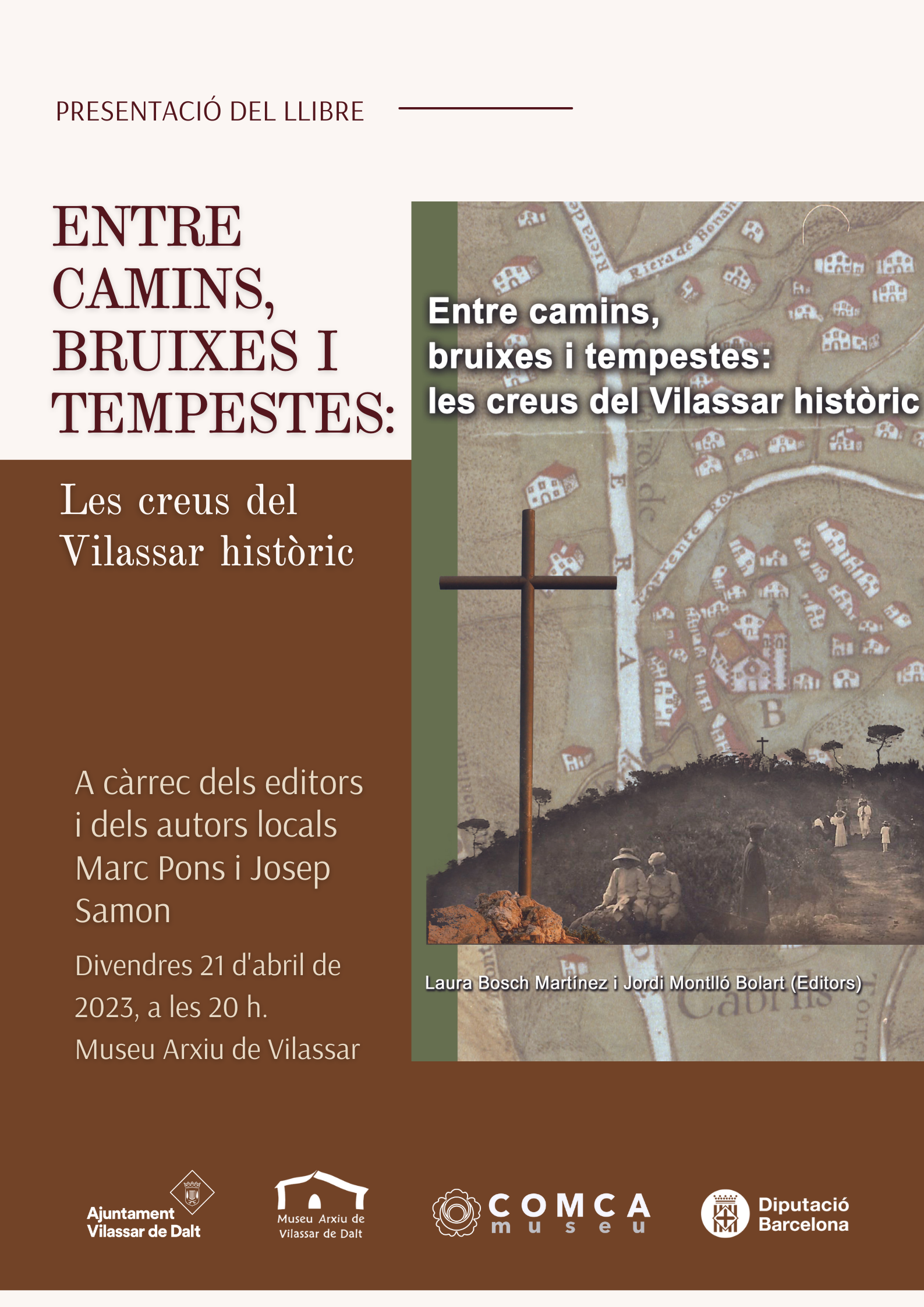 Presentació del llibre 'Entre camins, bruixes i tempestes'