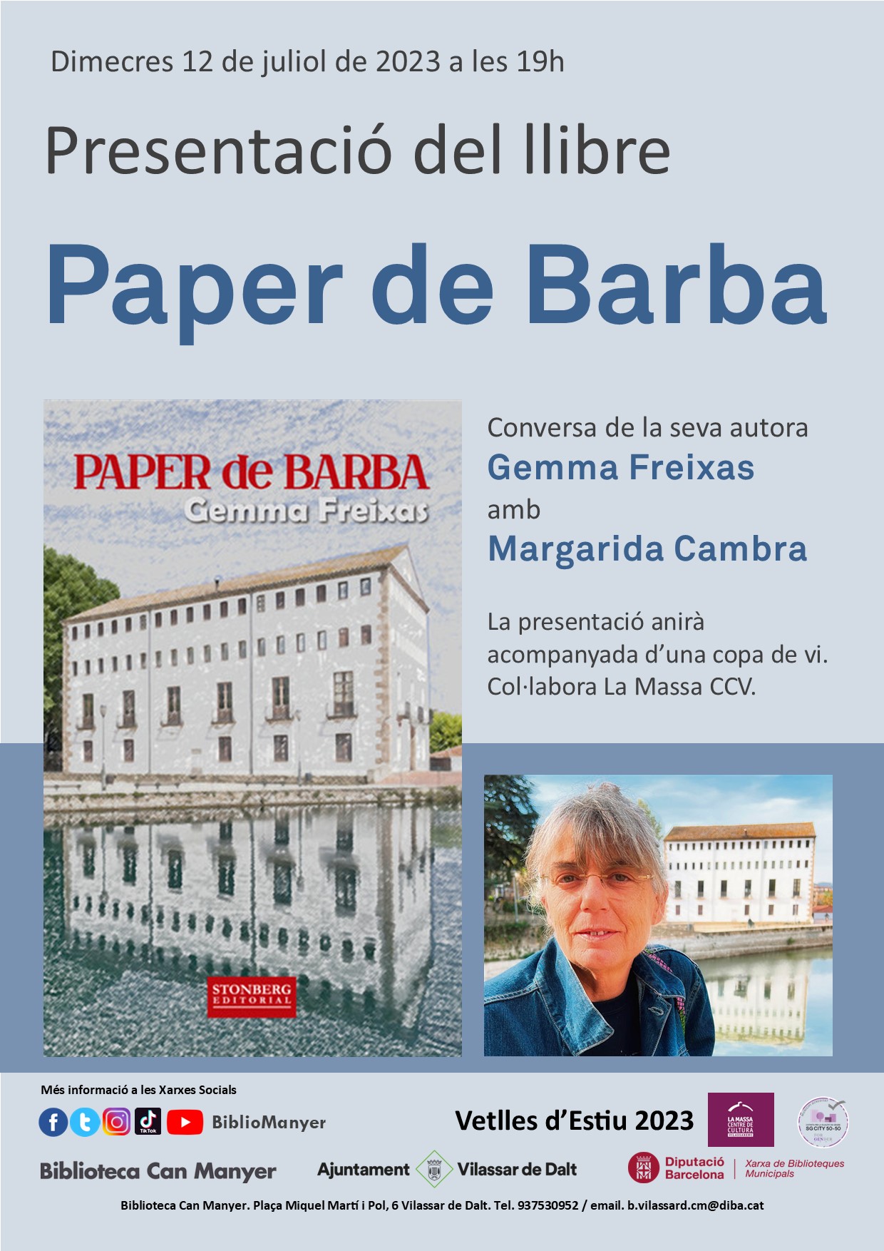 Presentació del llibre Paper de Barba
