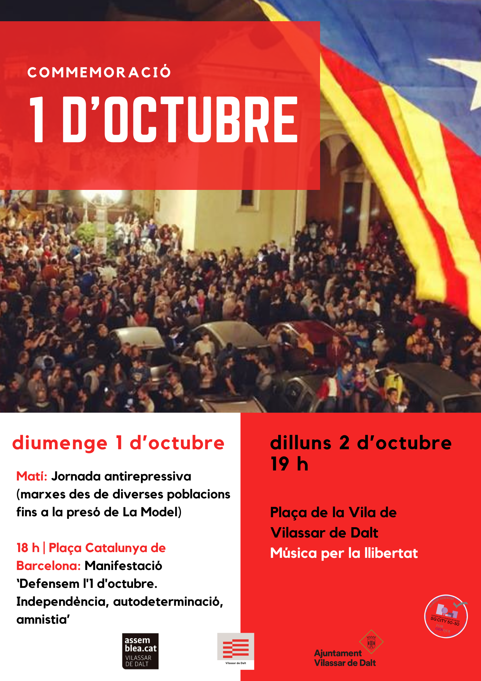 Commemoració de l'1 d'octubre