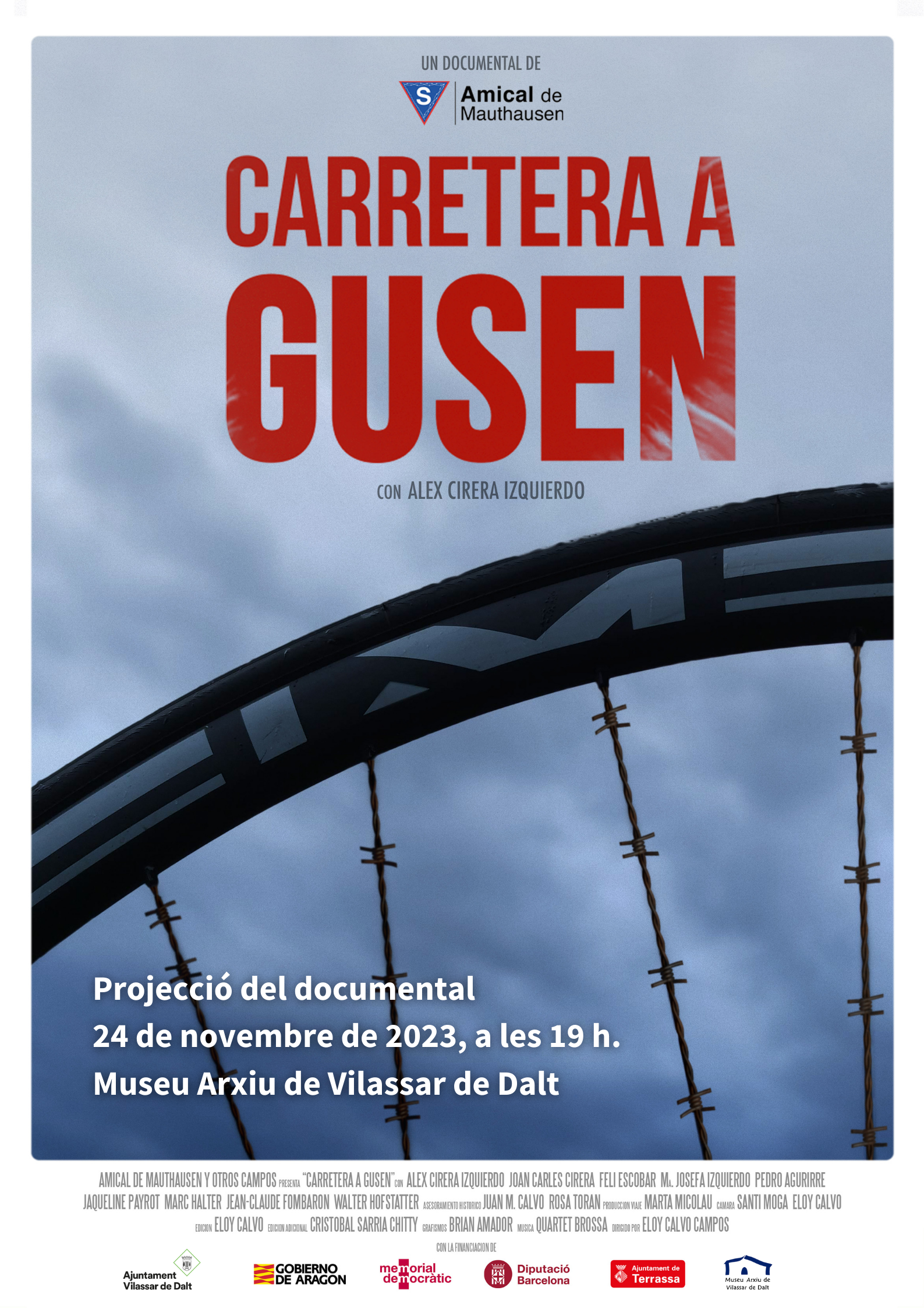 Projecció del documental 'Carretera a Gusen'