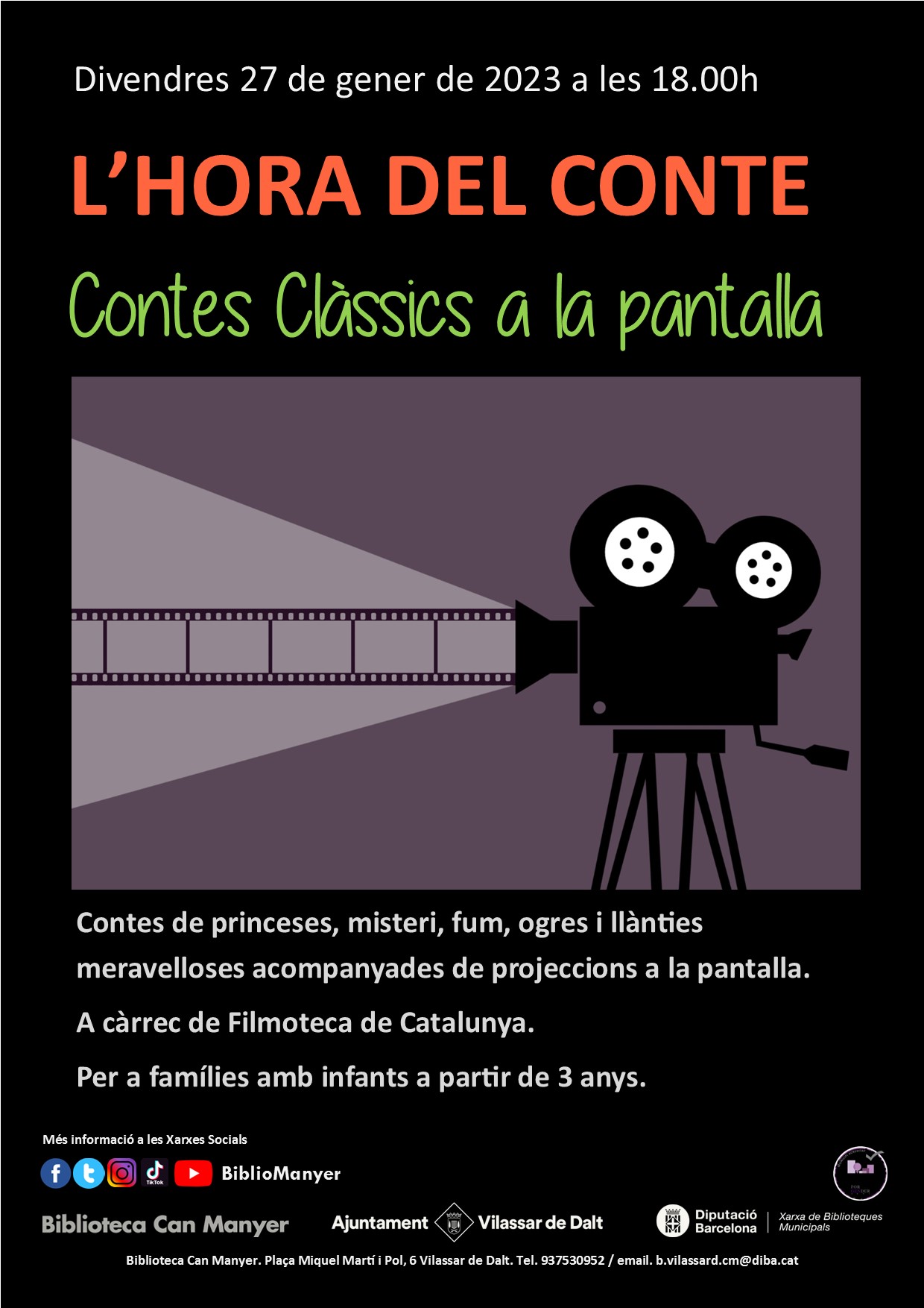 L'Hora del conte: Contes clàssics a la pantalla