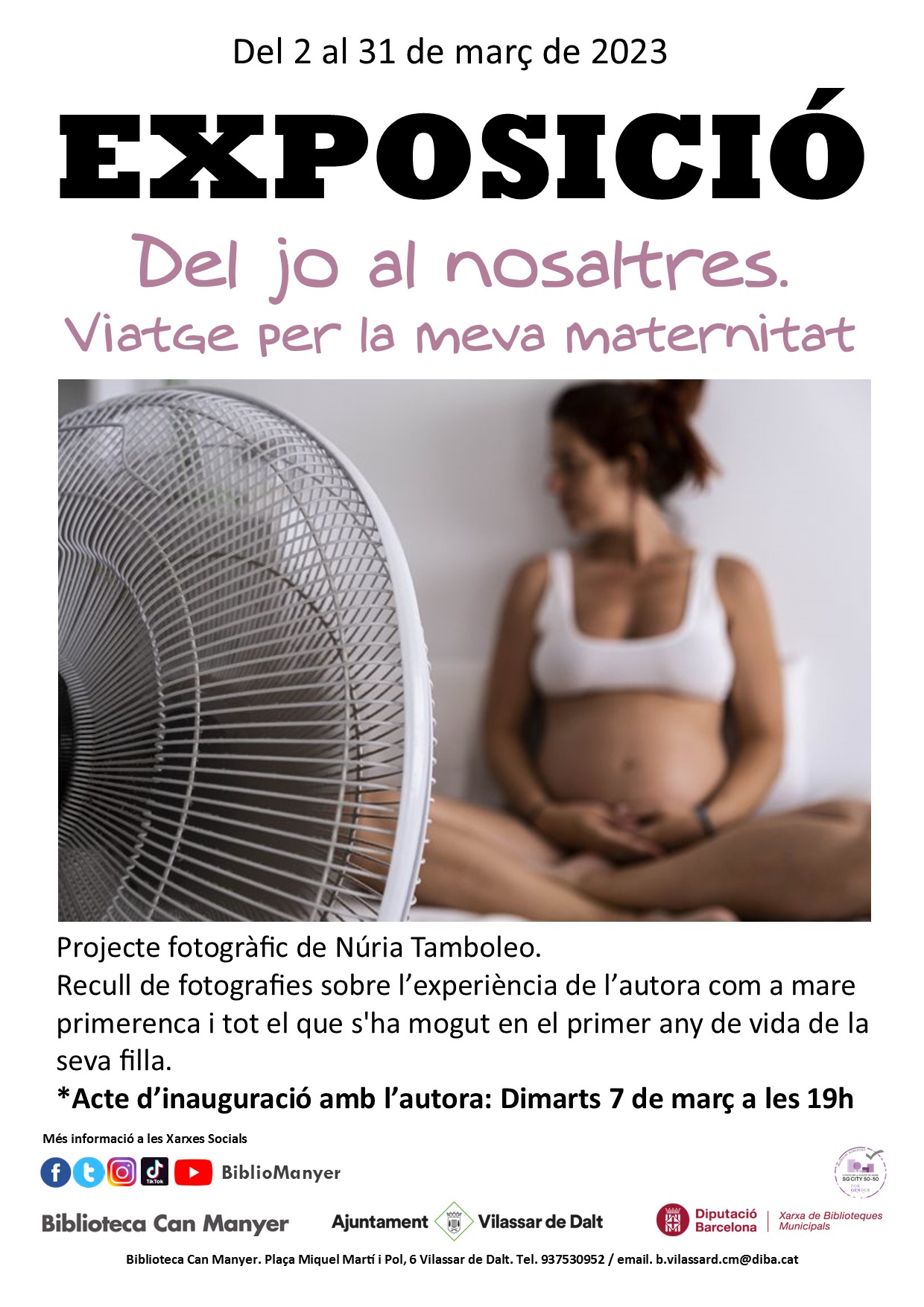 Exposició 'Del jo al nosaltres. Viatge per la meva maternitat'