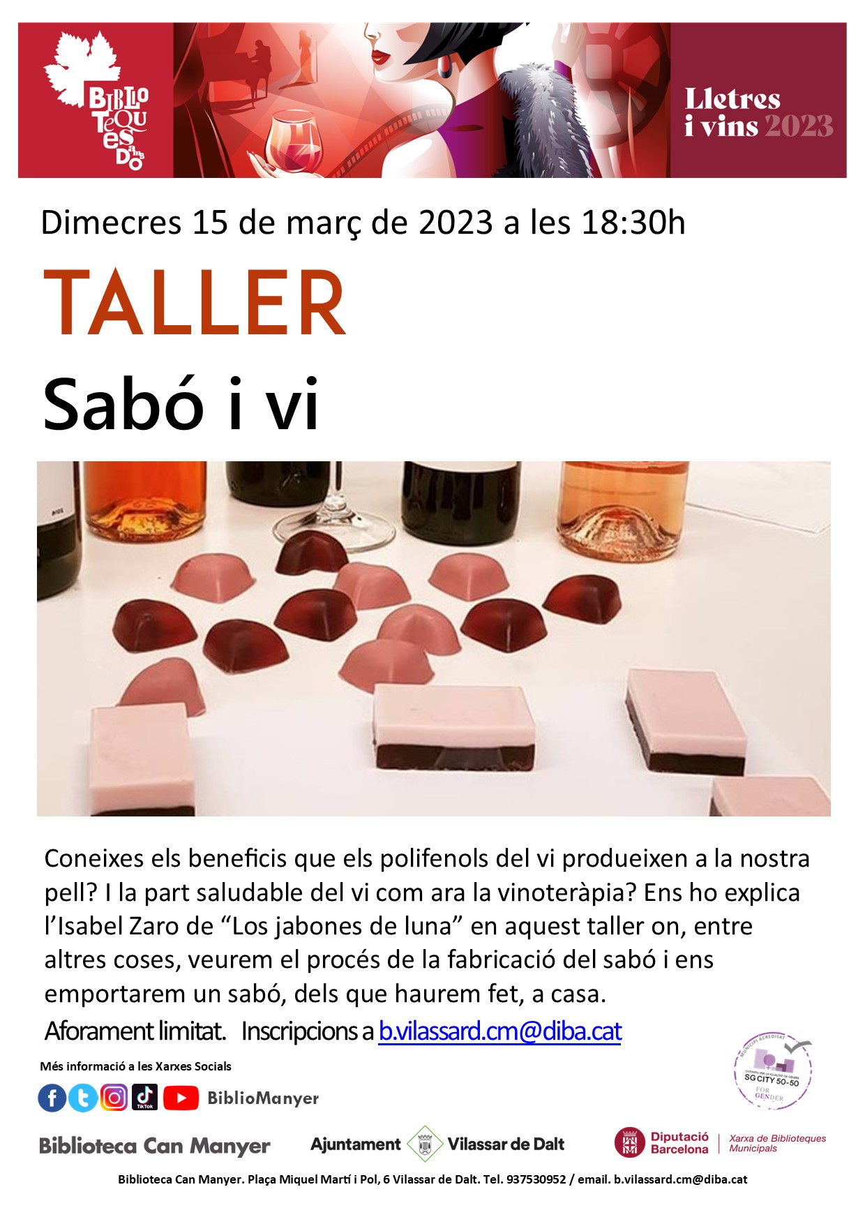 Taller: 'Sabó i vi'