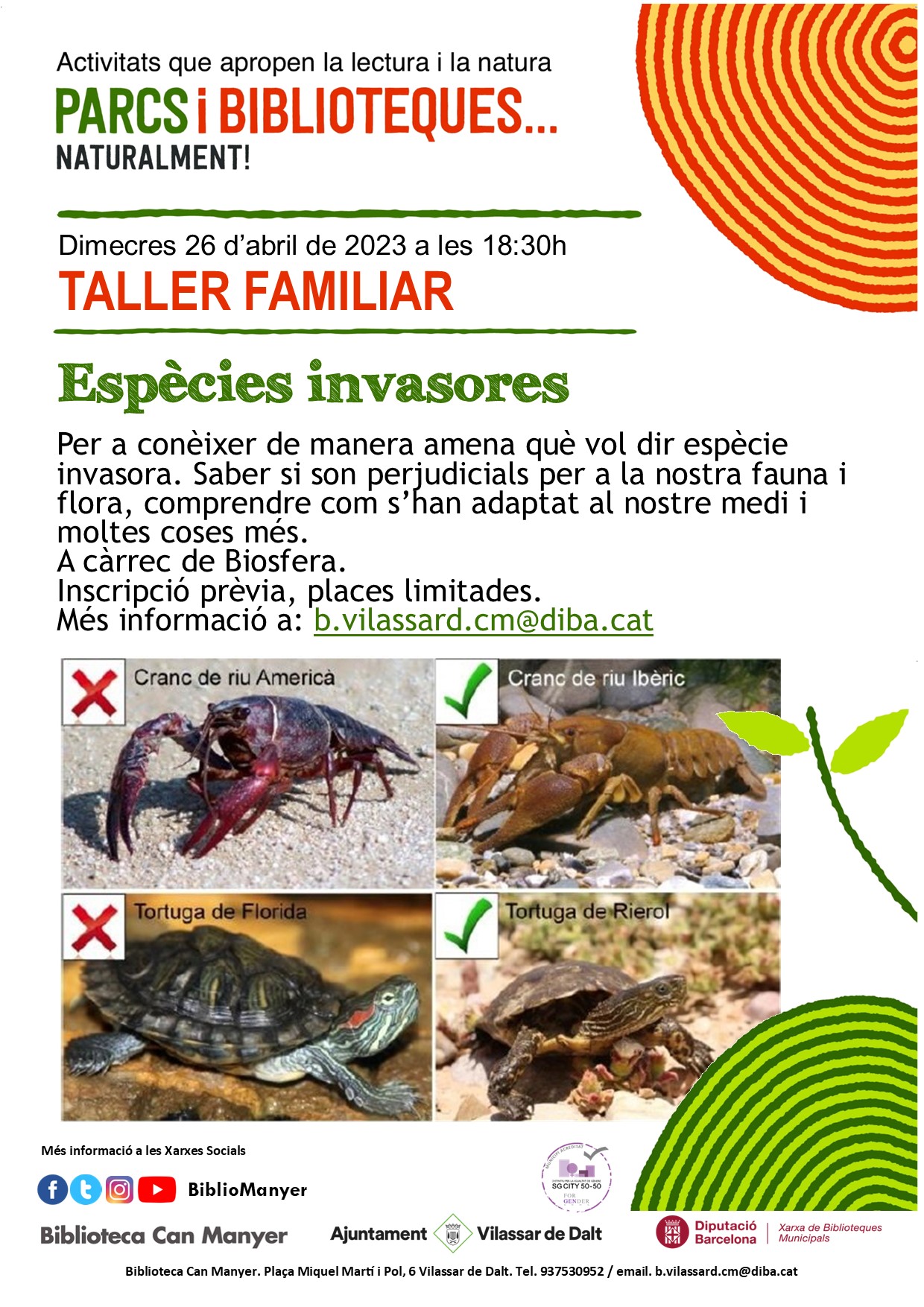 Taller familiar: Espècies invasores