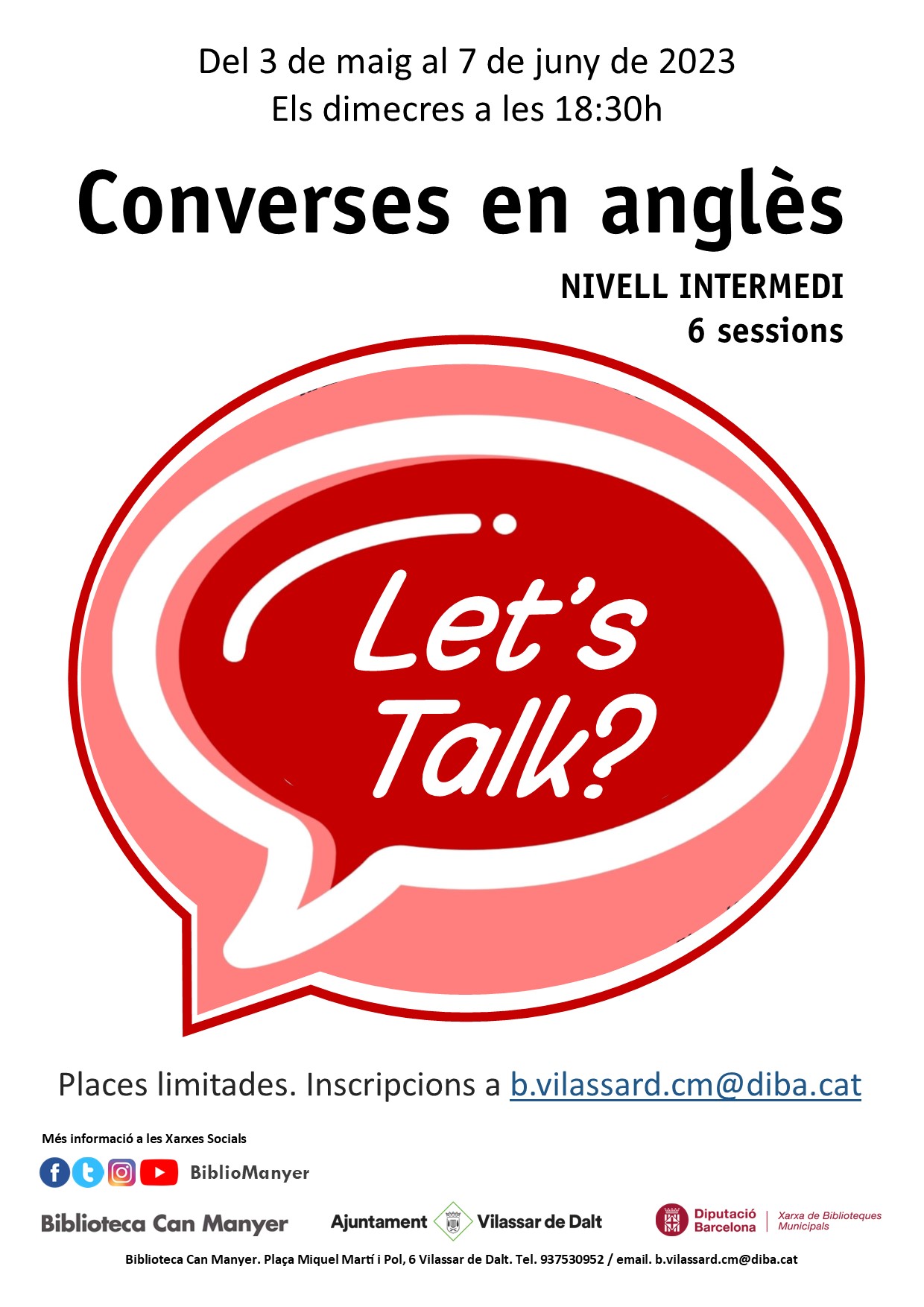 Converses en anglès