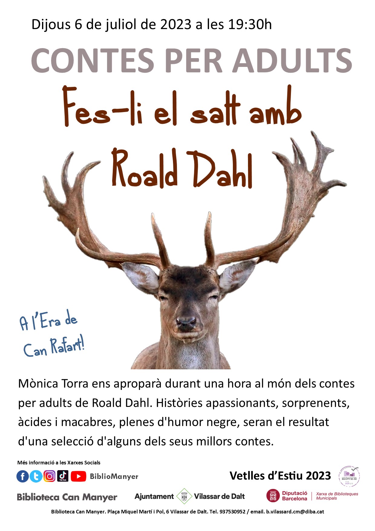 Fes-li el salt amb Roald Dahl
