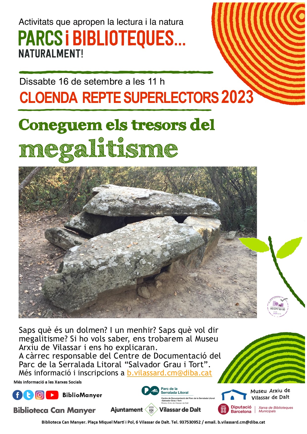 Cloenda del repte Superlectors naturalistes